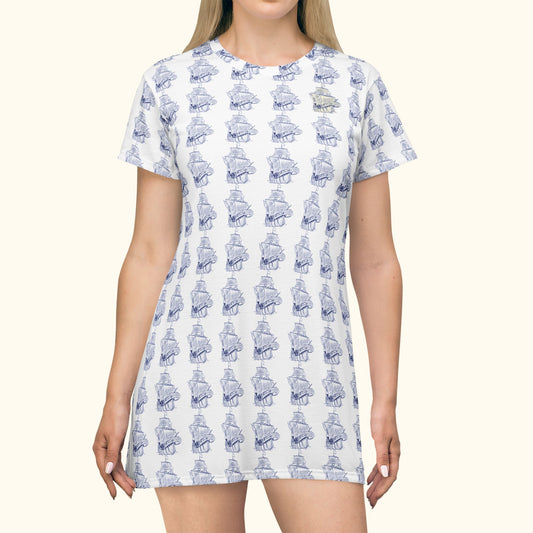 The Phantom Yacht Cub T-Shirt Dress (Ships)