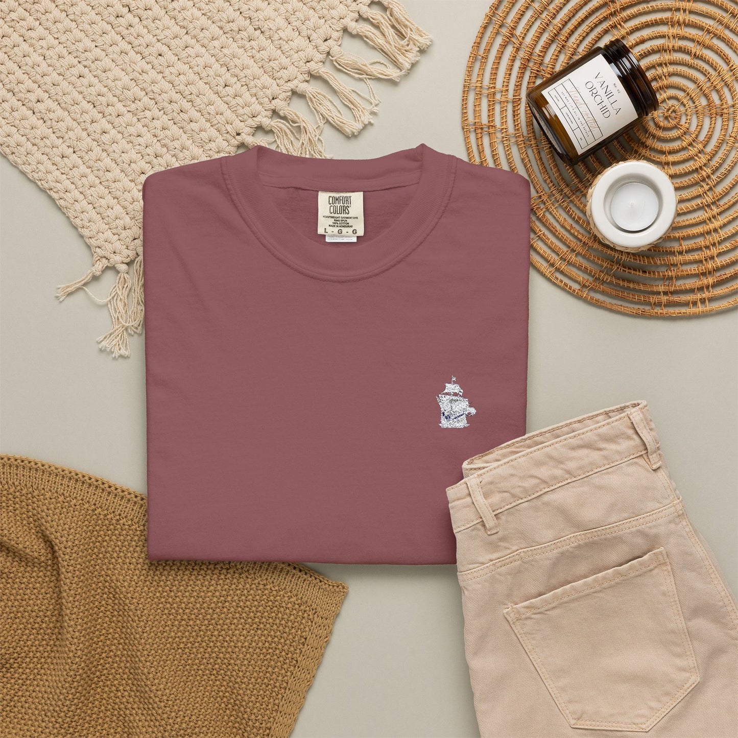 The PYC Embroidered Tee