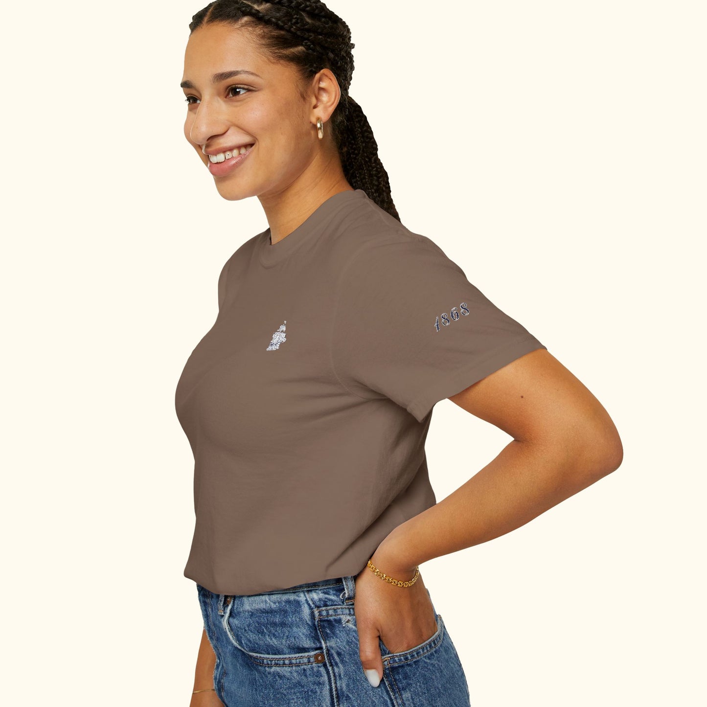The PYC Embroidered Tee