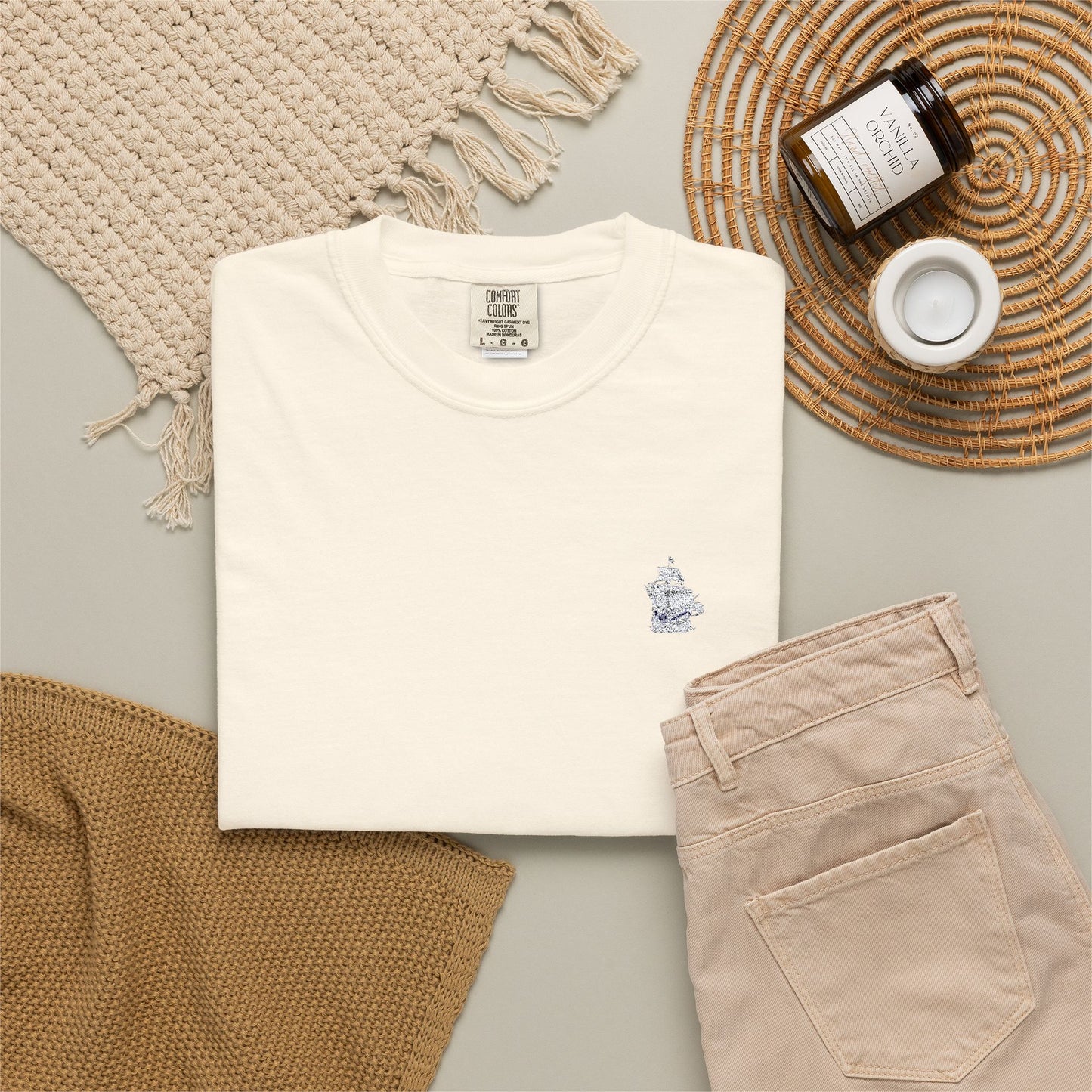 The PYC Embroidered Tee