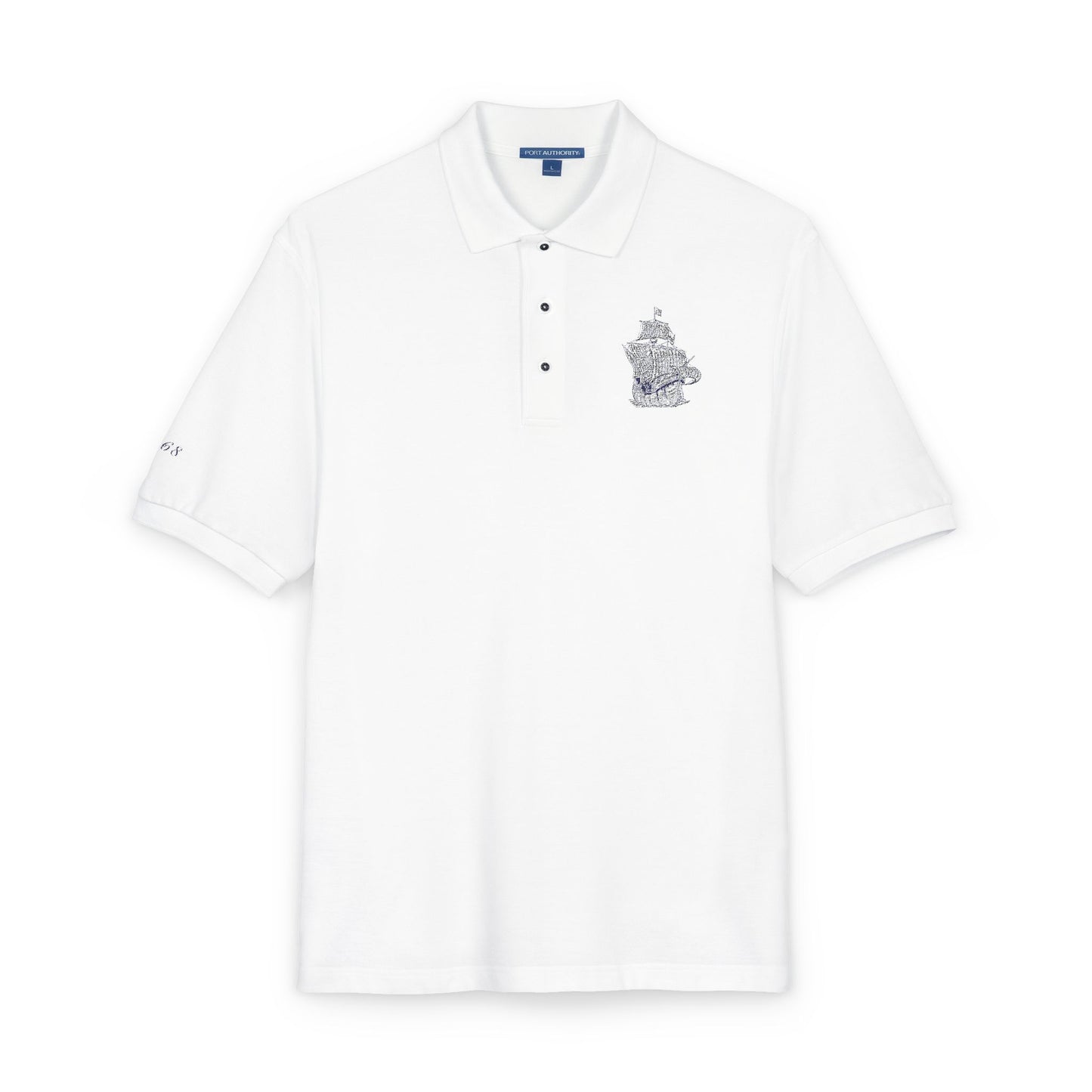 The PYC Embroidered Polo