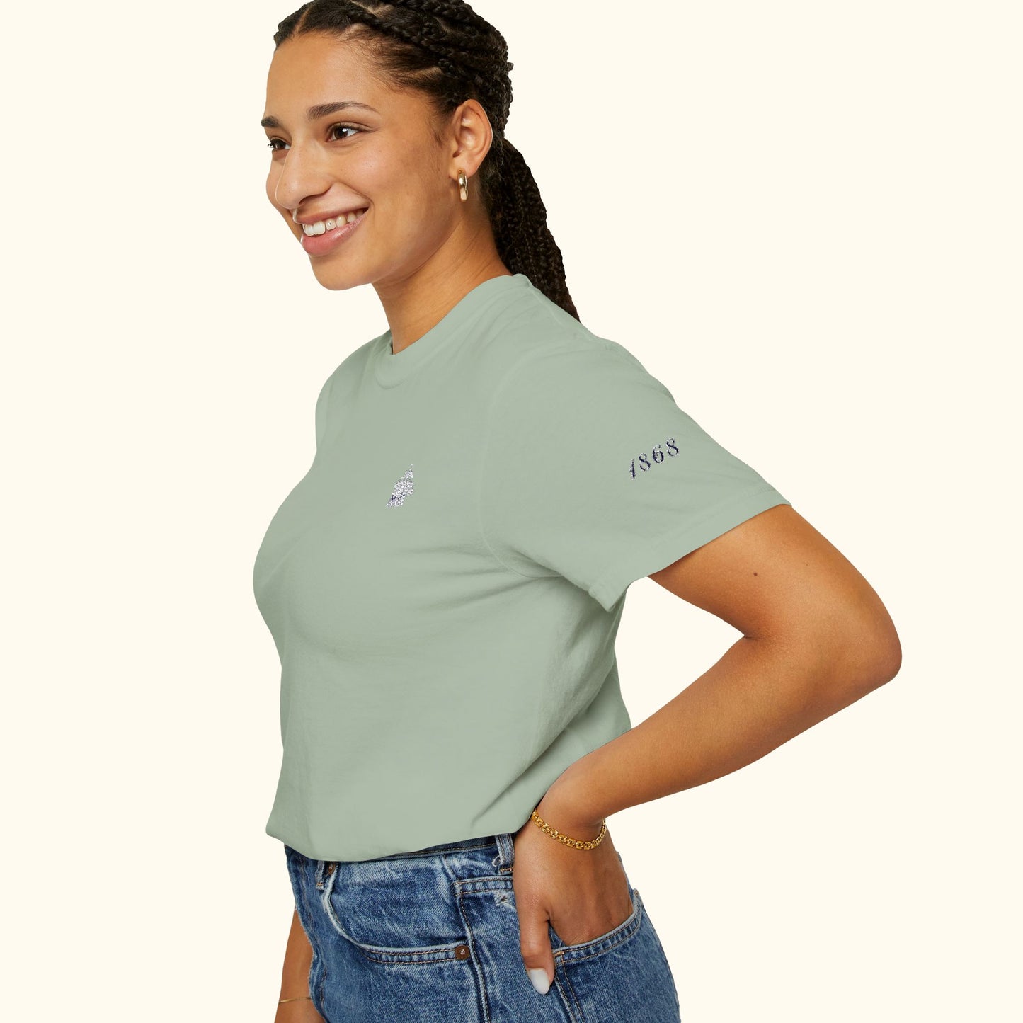 The PYC Embroidered Tee