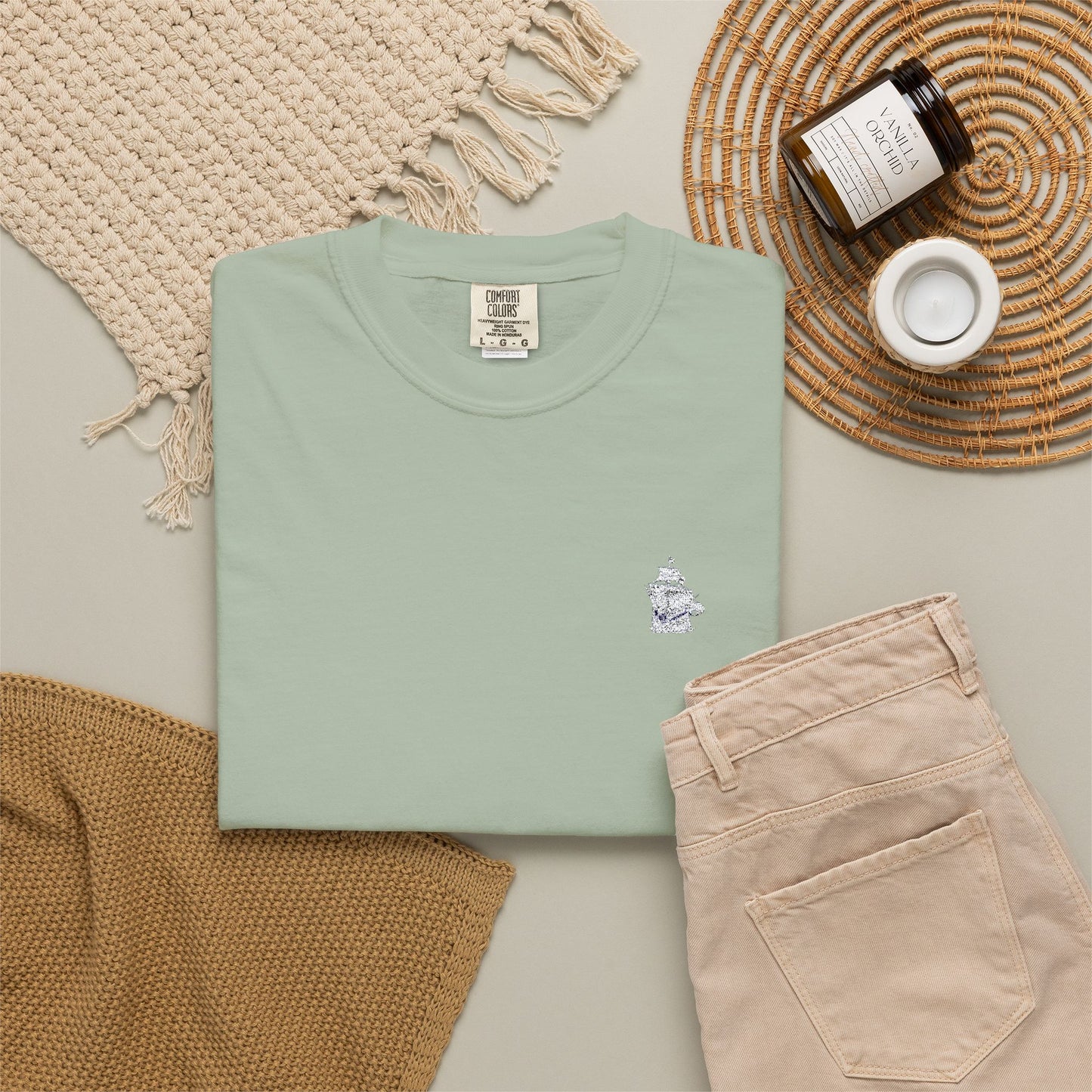 The PYC Embroidered Tee