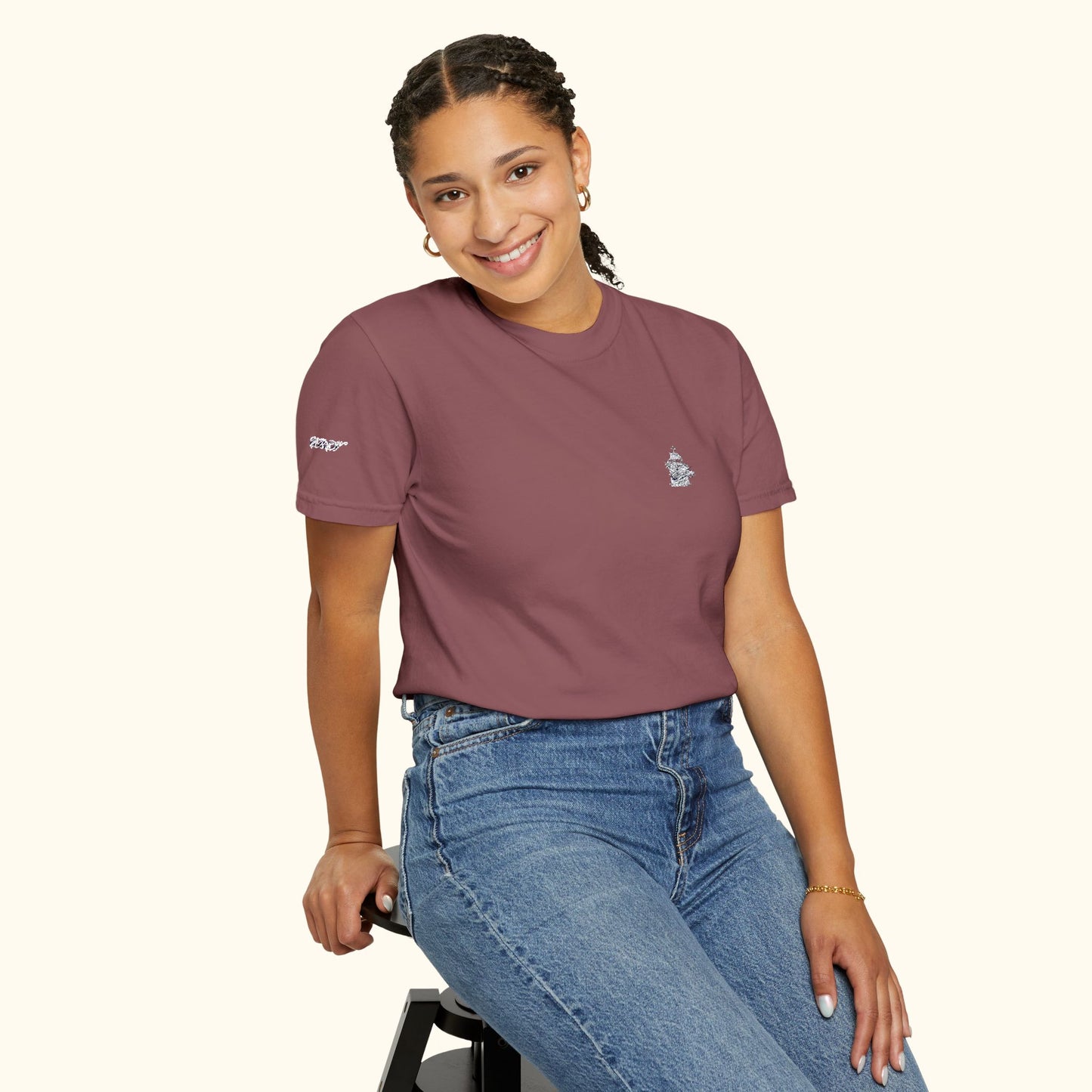 The PYC Embroidered Tee