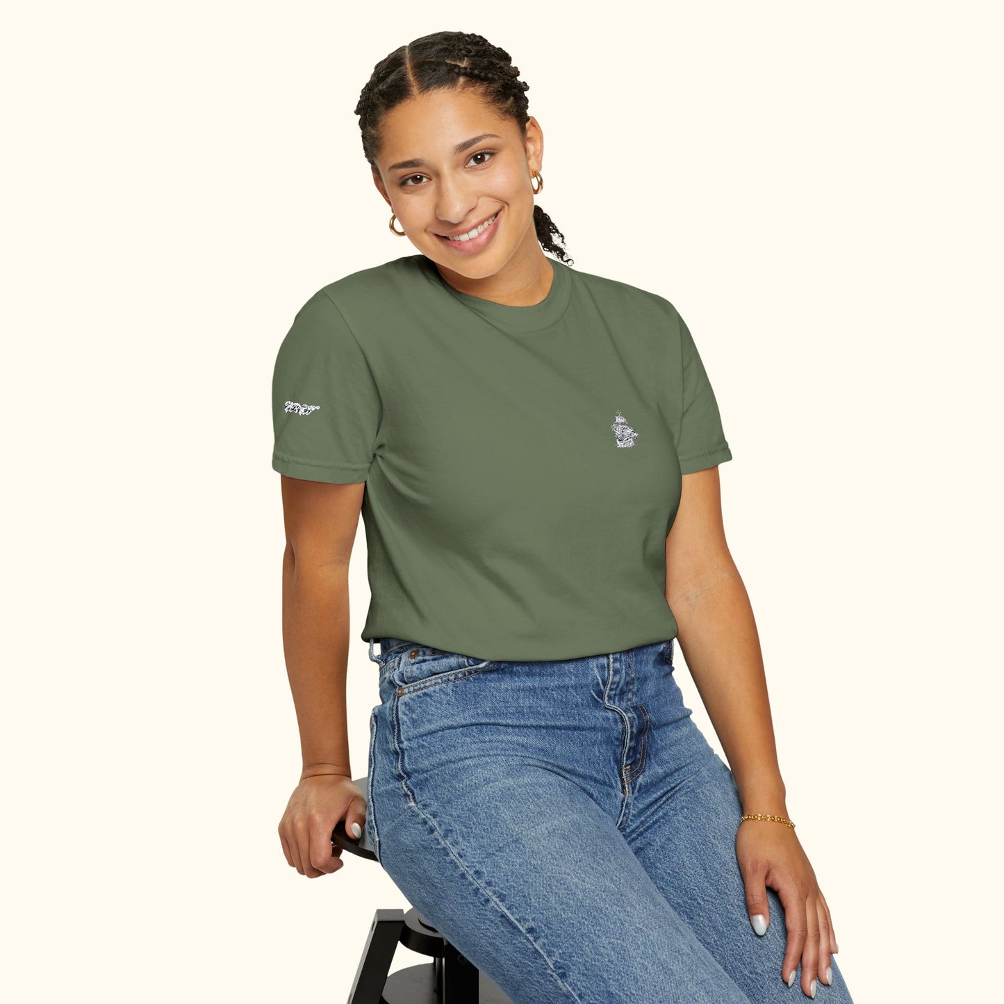 The PYC Embroidered Tee