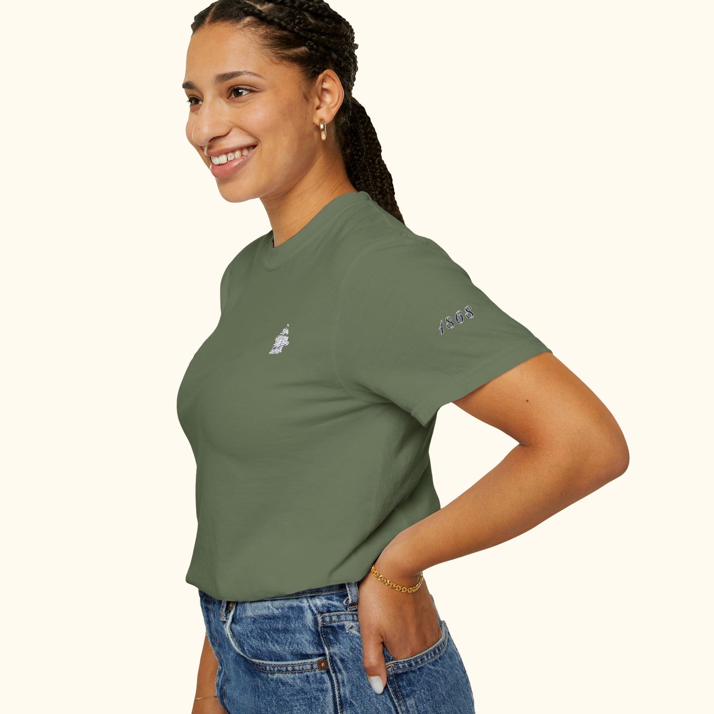 The PYC Embroidered Tee