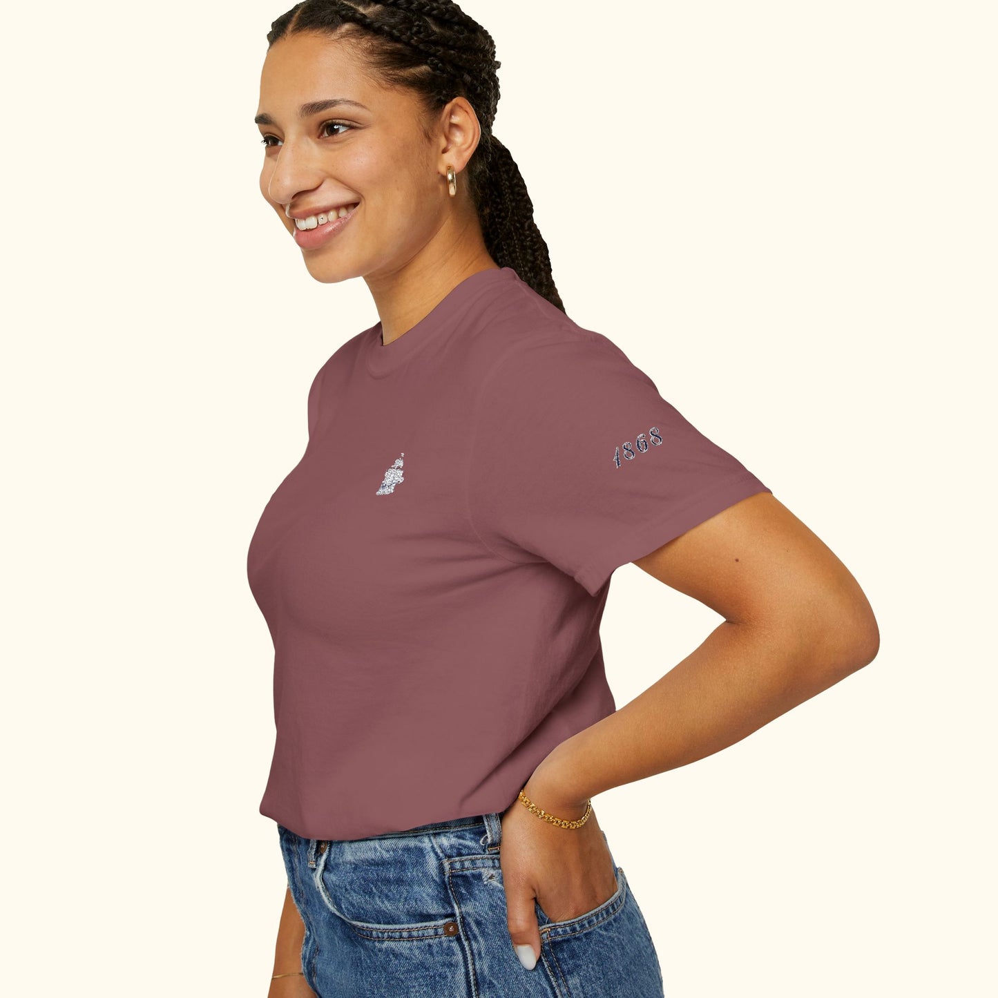 The PYC Embroidered Tee