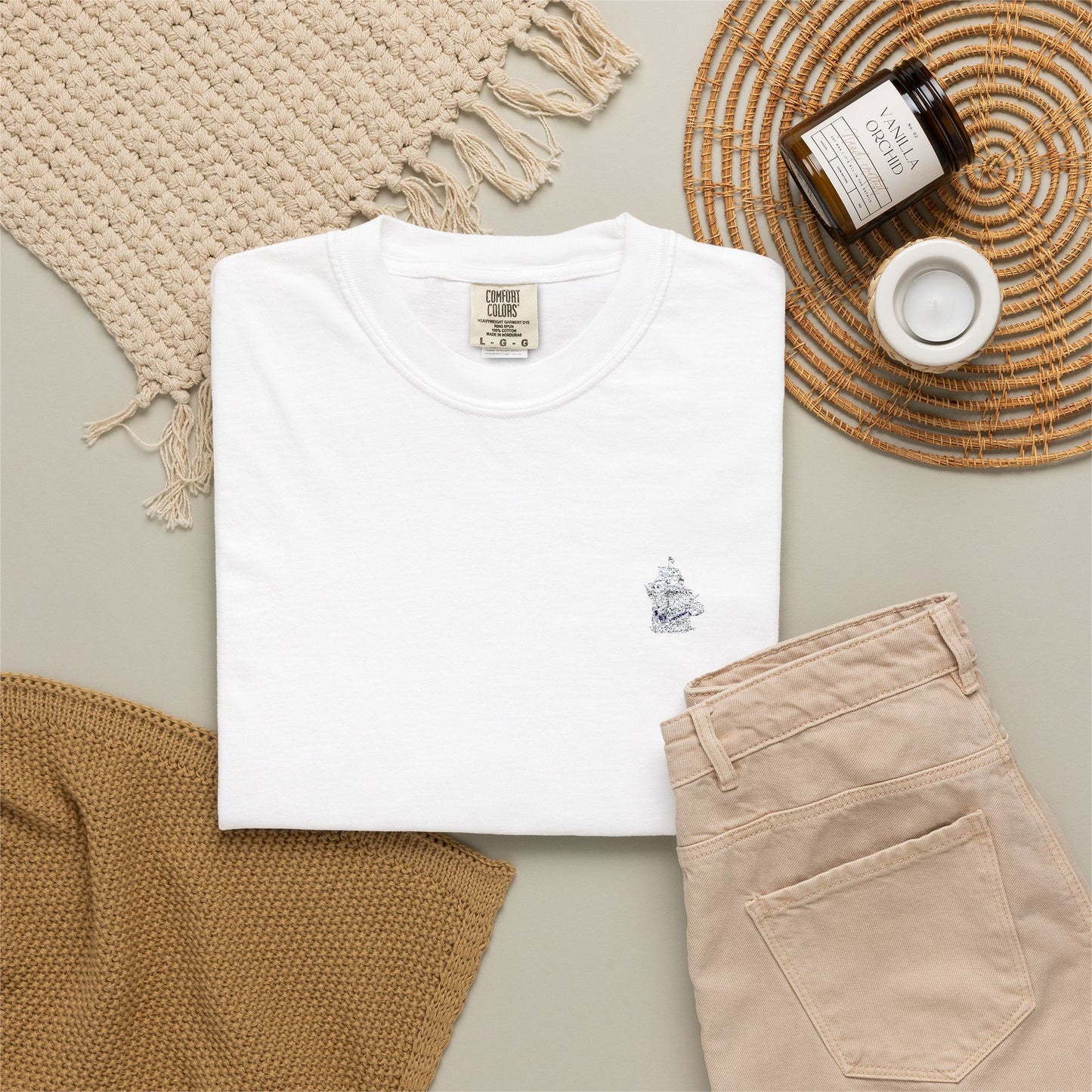 The PYC Embroidered Tee