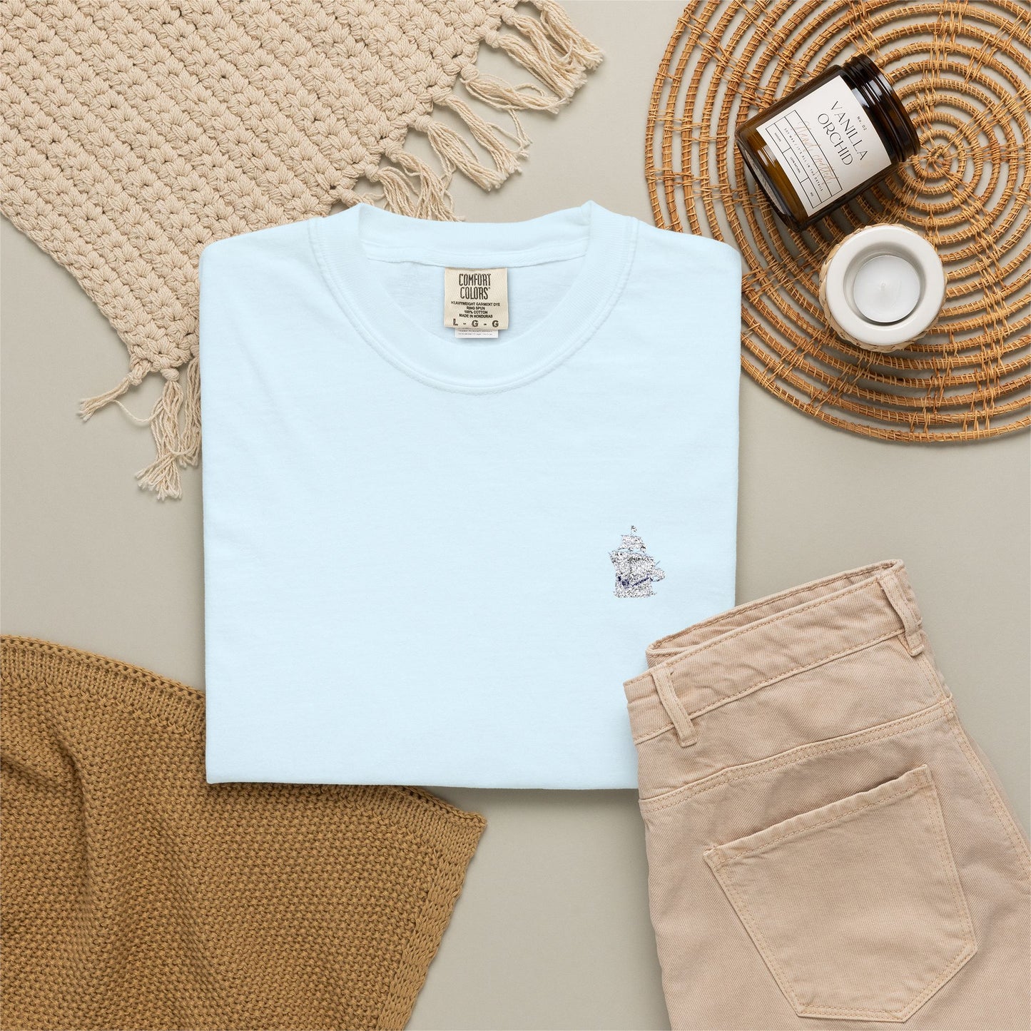 The PYC Embroidered Tee