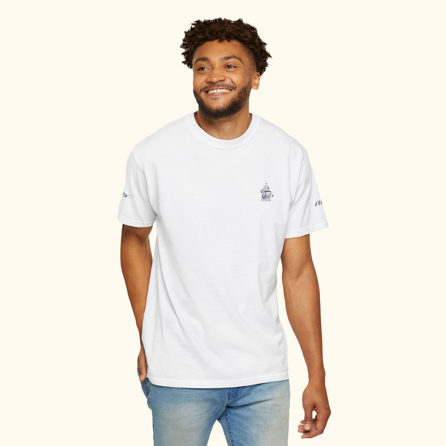 The PYC Embroidered Tee