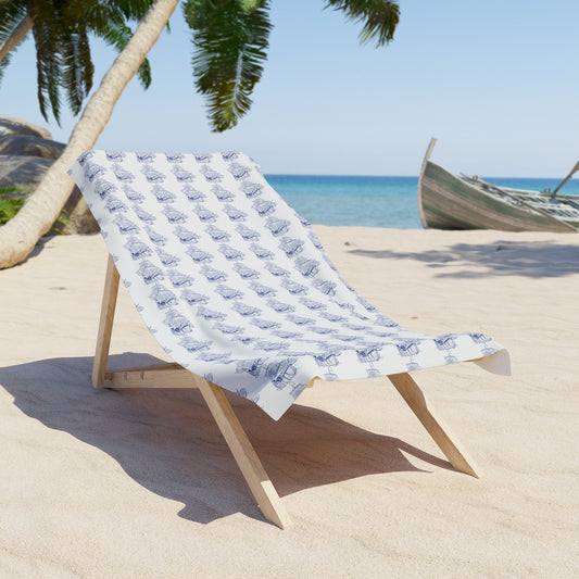 The Phantom Yacht Club Beach Towel