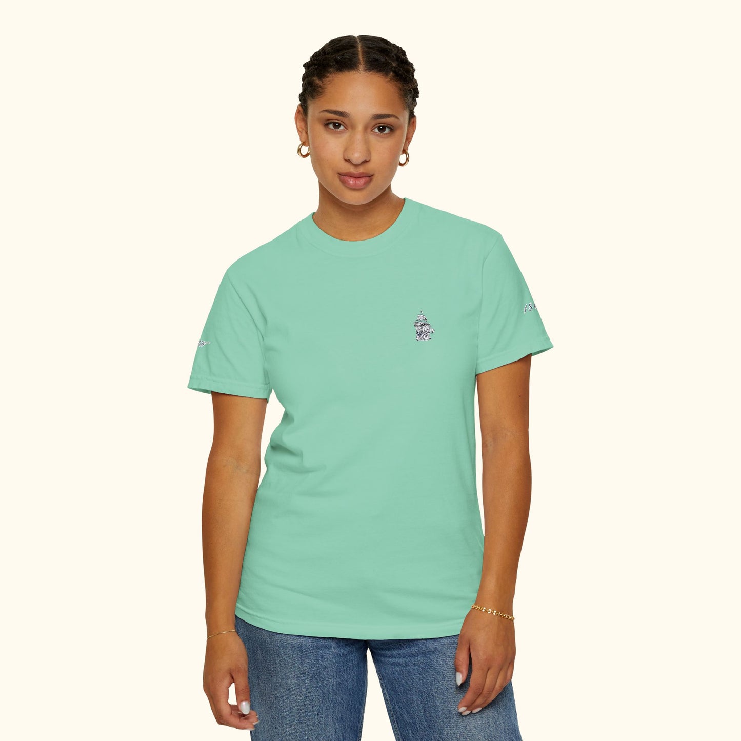 The PYC Embroidered Tee