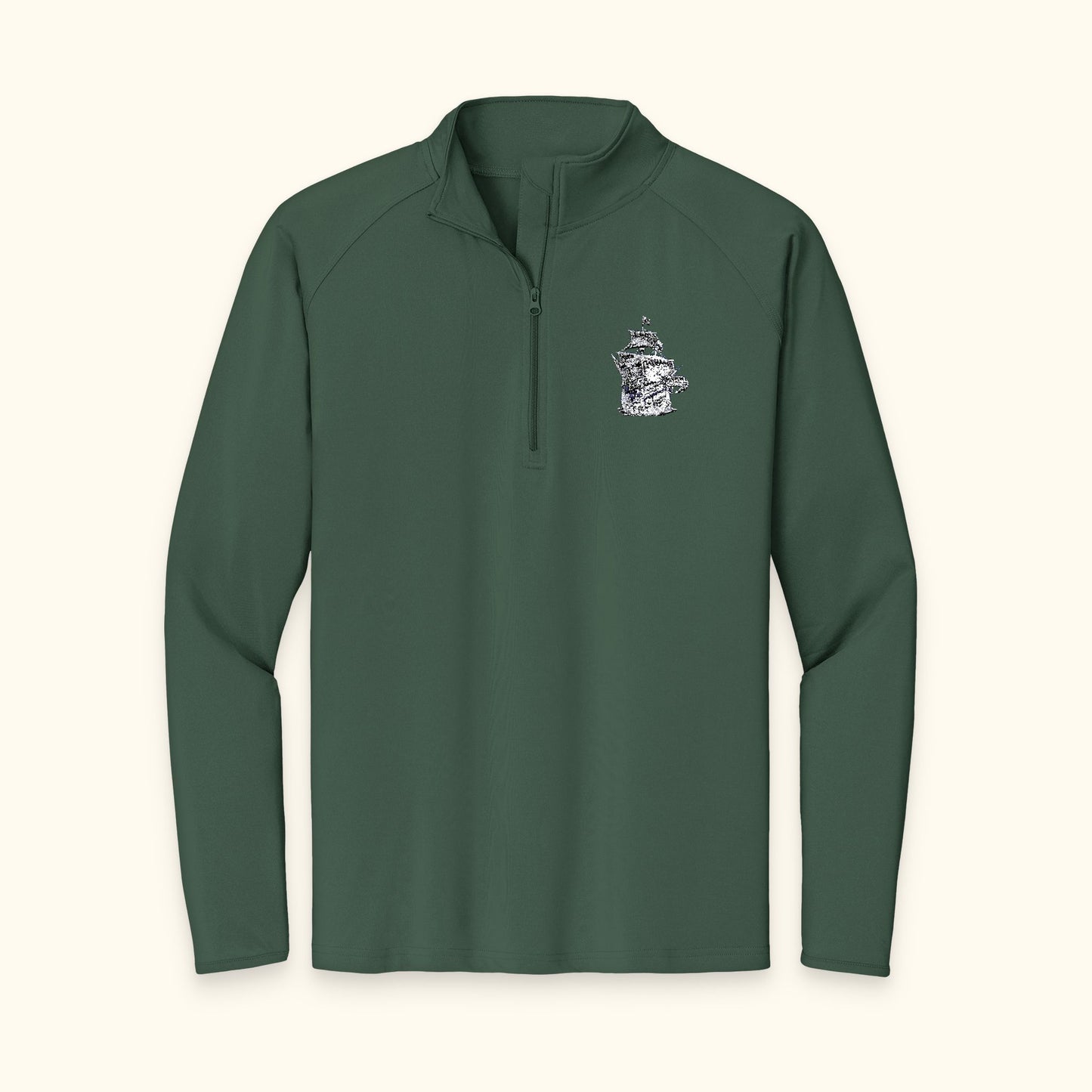 The PYC Embroidered Quarter-Zip
