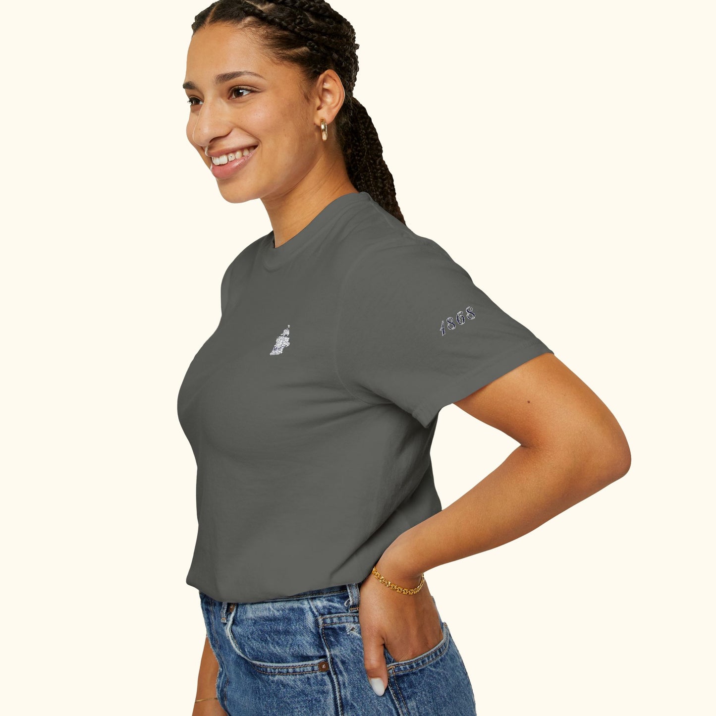 The PYC Embroidered Tee