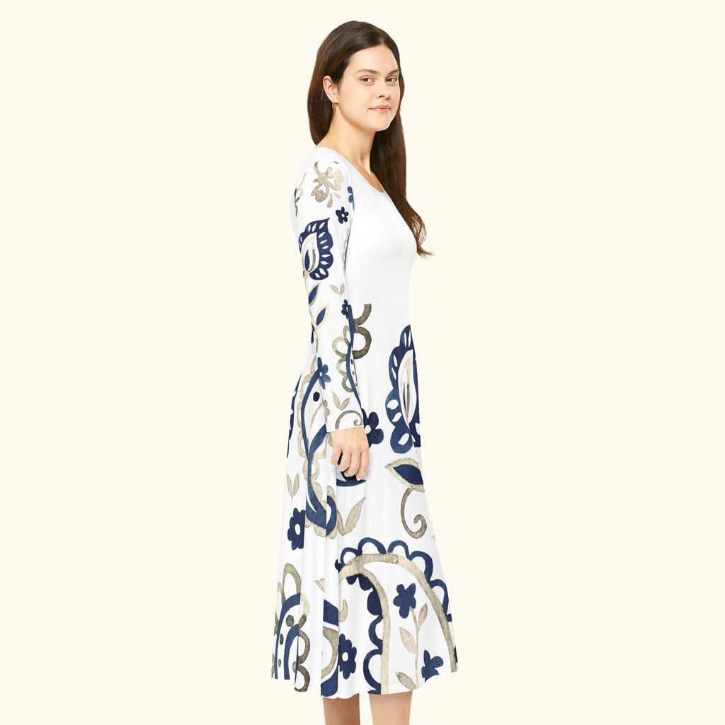 The Yacht Club Long Sleeve Dance Dress
