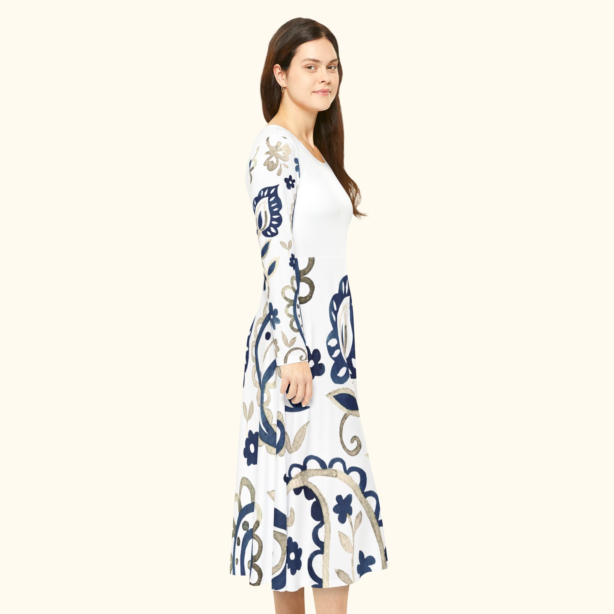 The Yacht Club Long Sleeve Dance Dress