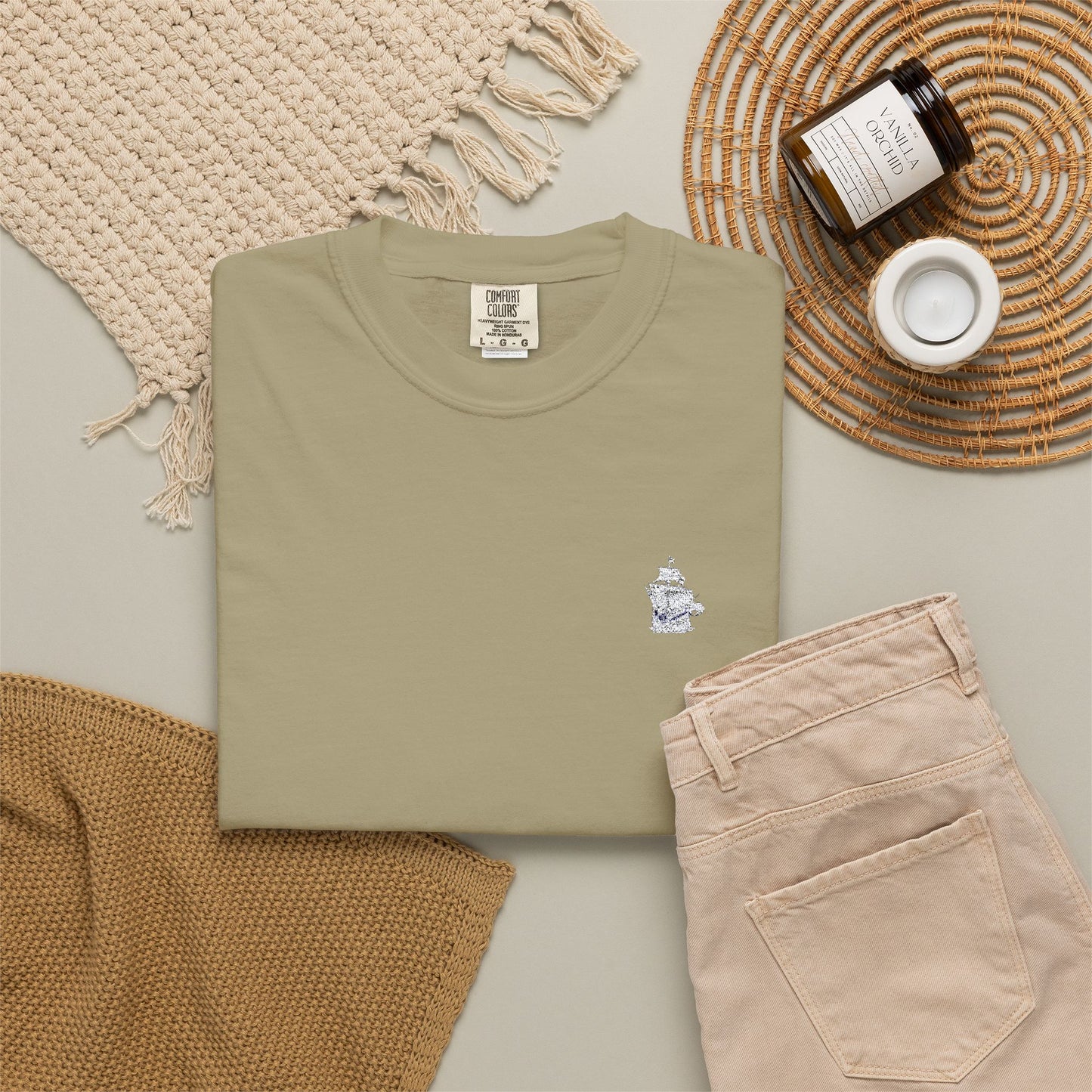 The PYC Embroidered Tee
