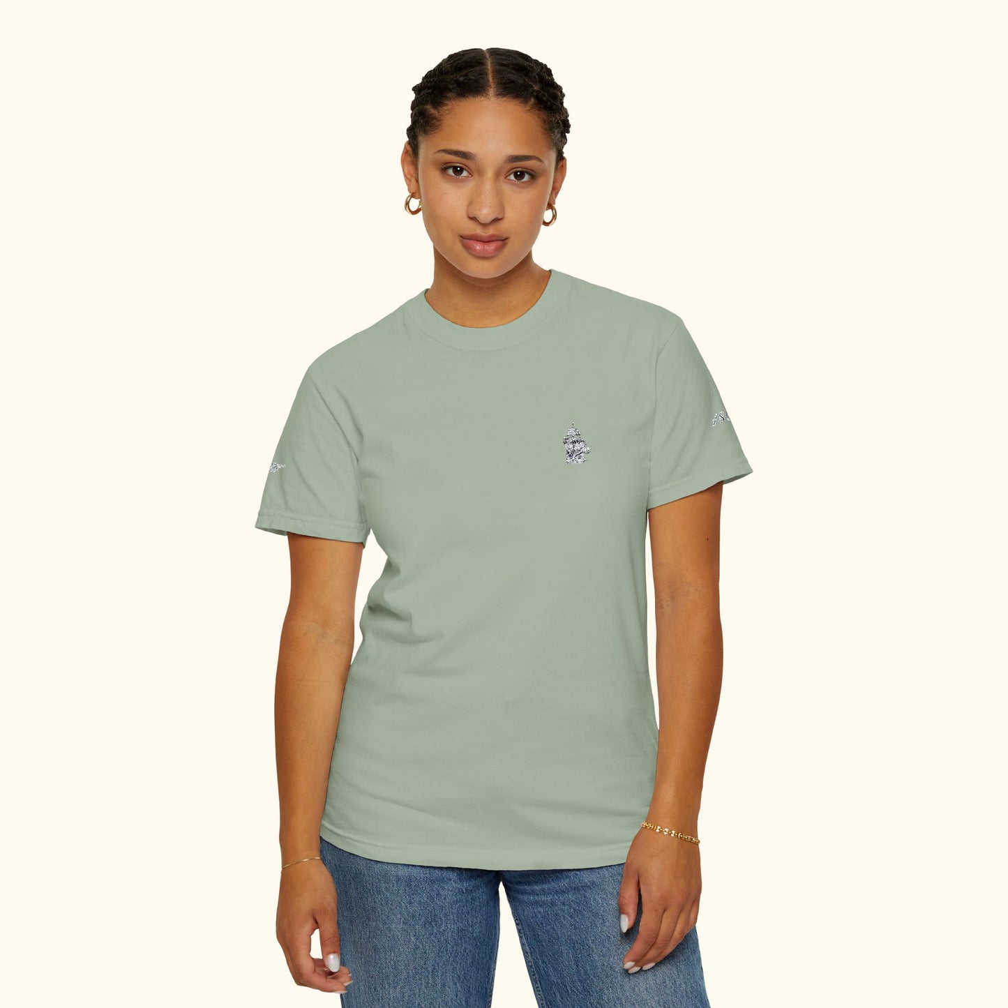 The PYC Embroidered Tee