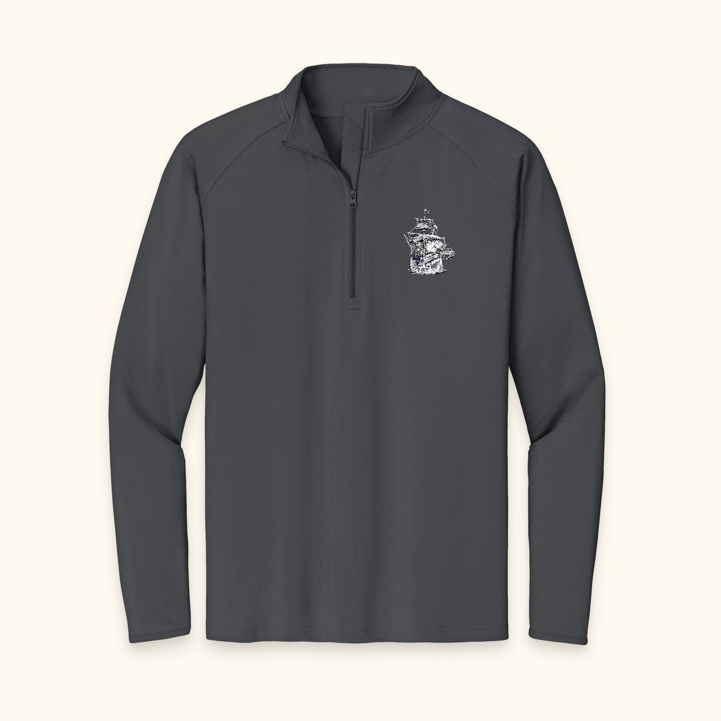The PYC Embroidered Quarter-Zip