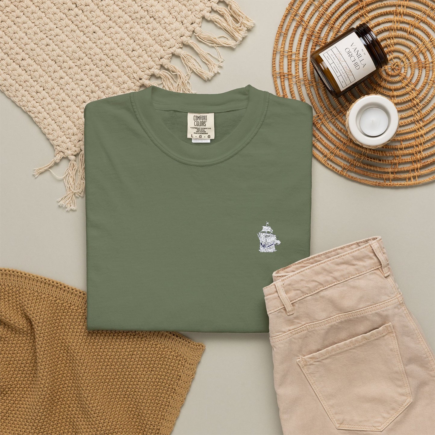 The PYC Embroidered Tee