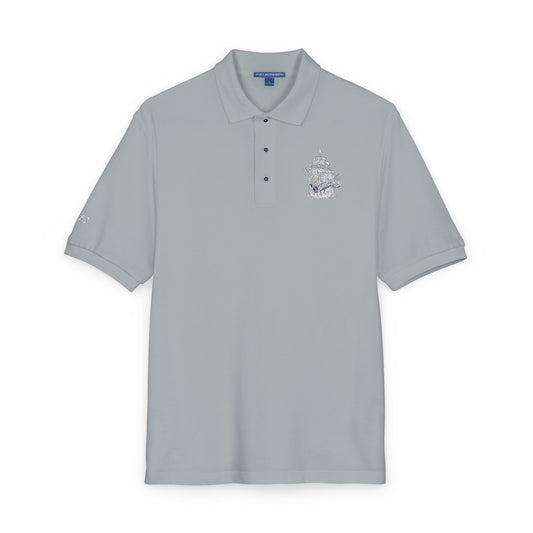 The PYC Embroidered Polo