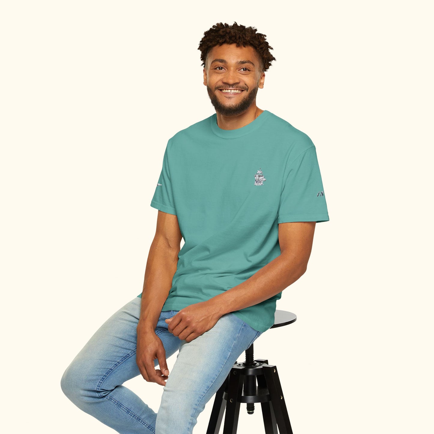 The PYC Embroidered Tee