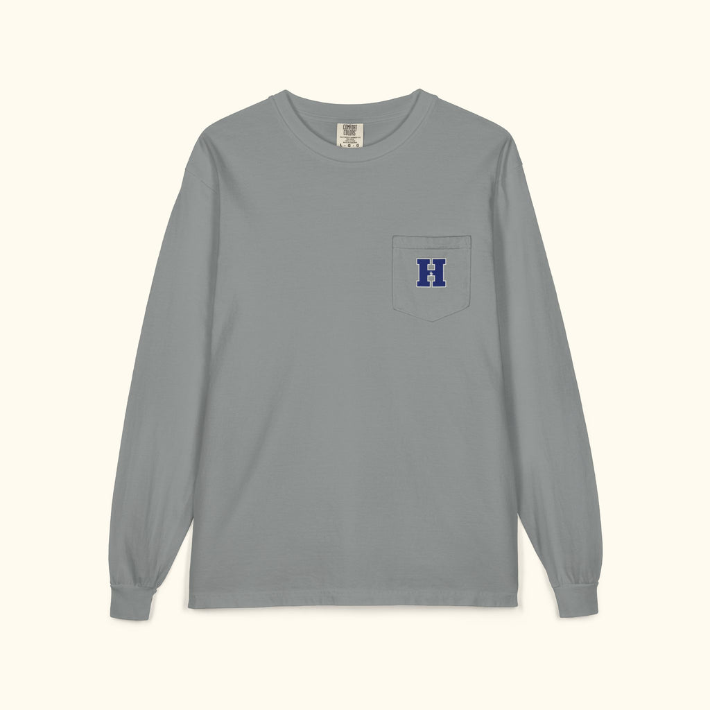 Unisex Long Sleeve Pocket T-Shirt