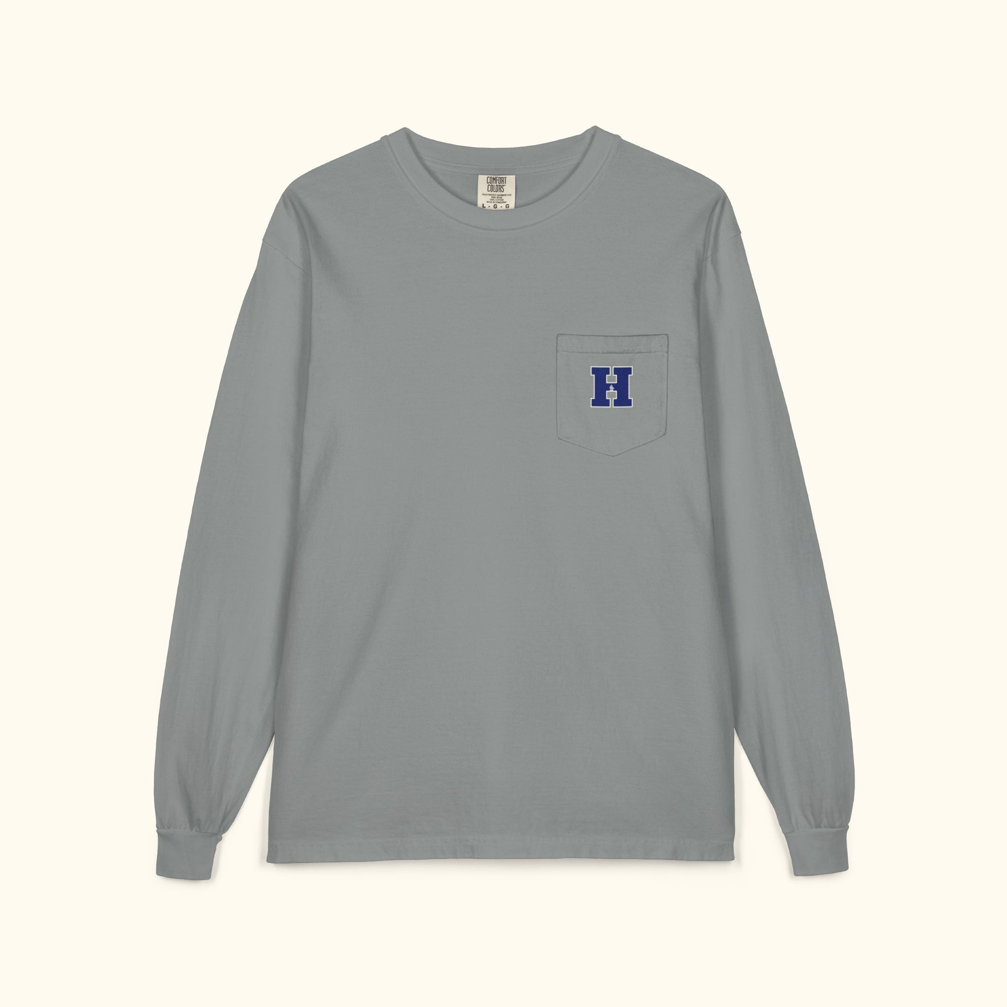 Unisex Long Sleeve Pocket T-Shirt