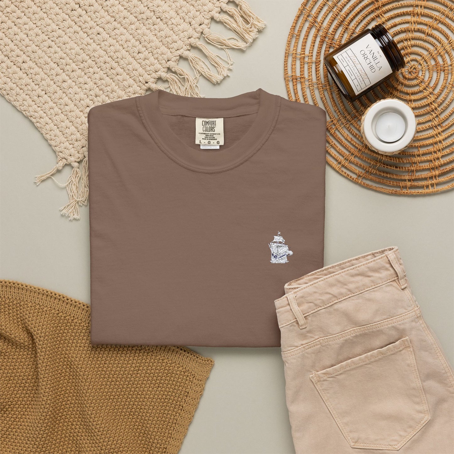 The PYC Embroidered Tee
