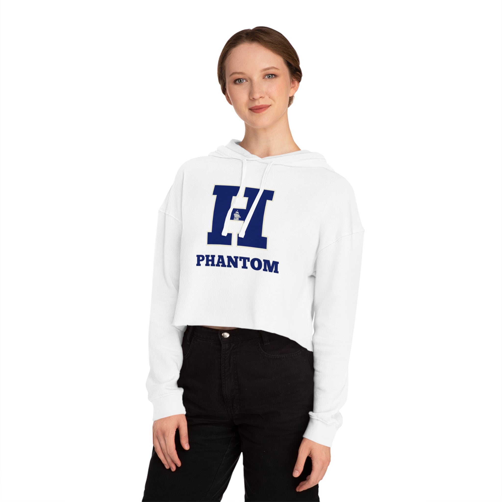 Phantom Cropped Hoodie