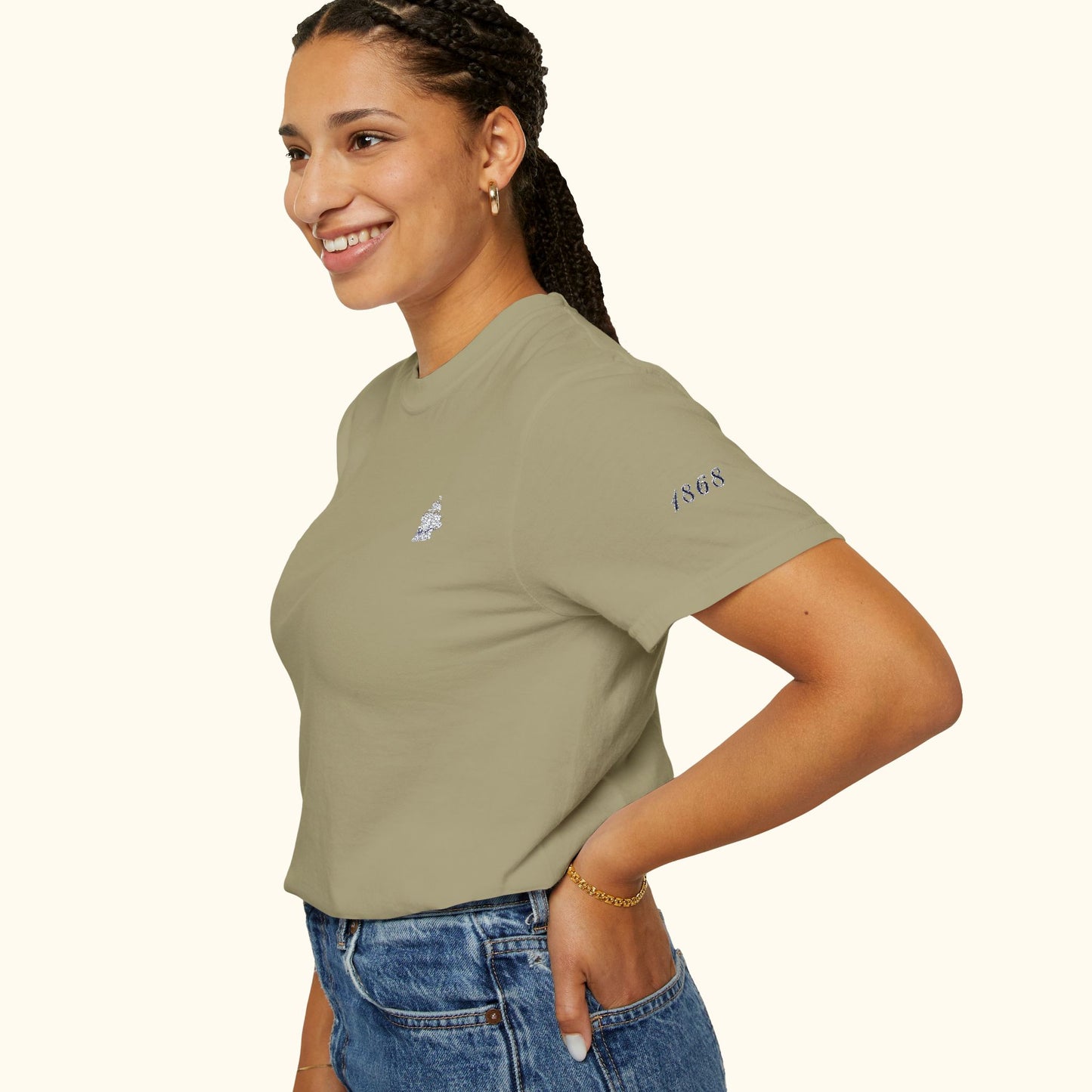 The PYC Embroidered Tee