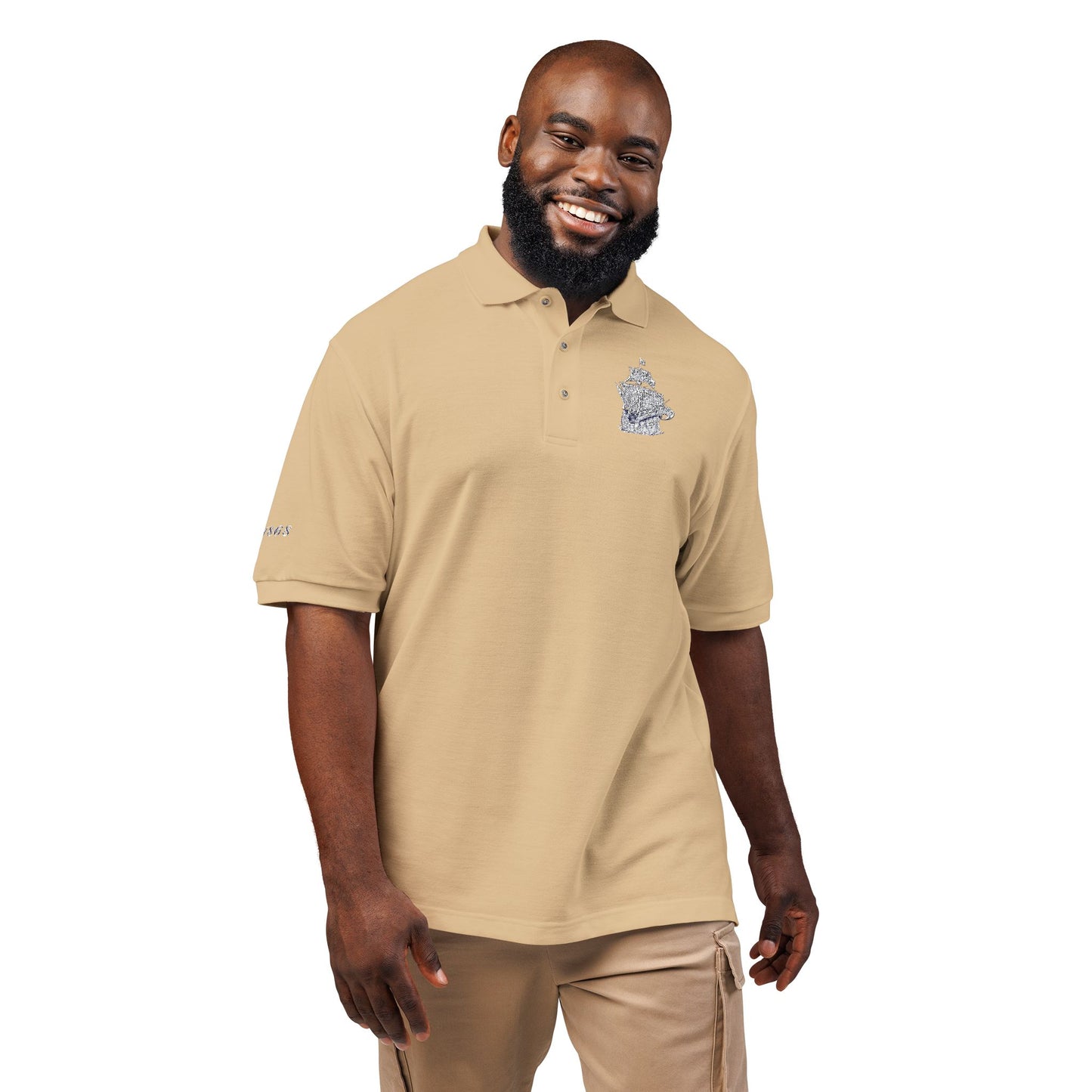 The PYC Embroidered Polo