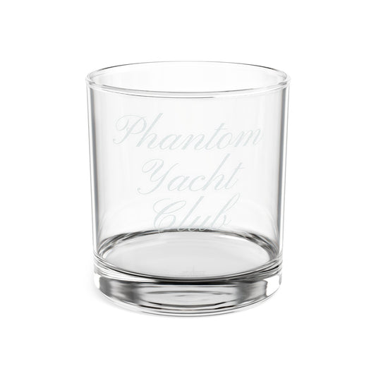 The Phantom Yacht Club Engraved Whiskey Glass