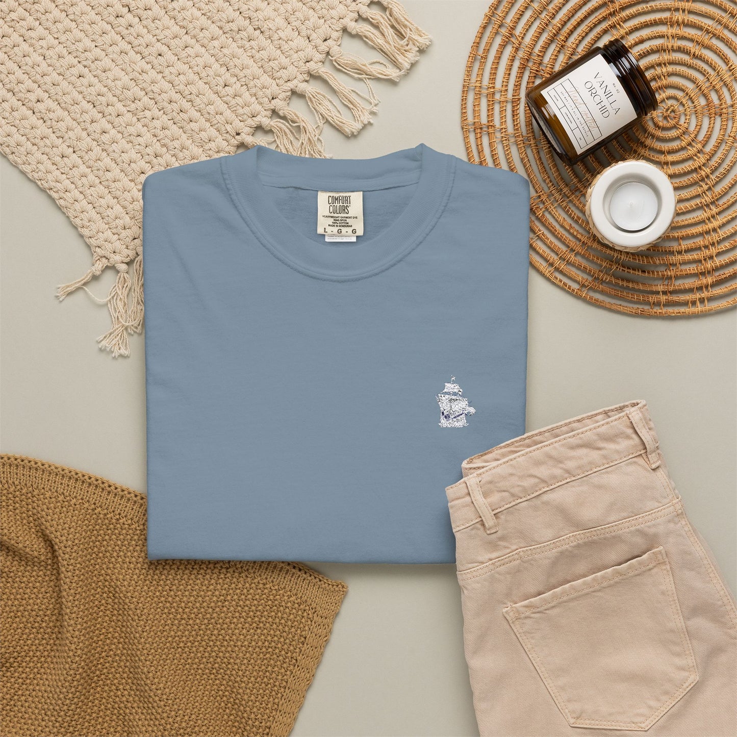 The PYC Embroidered Tee