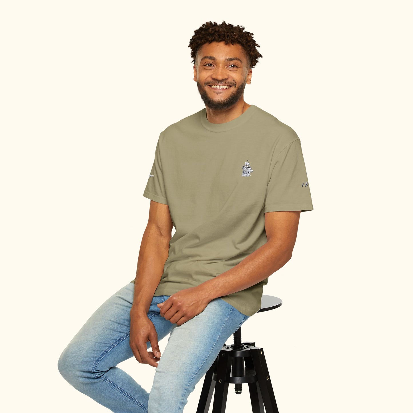 The PYC Embroidered Tee