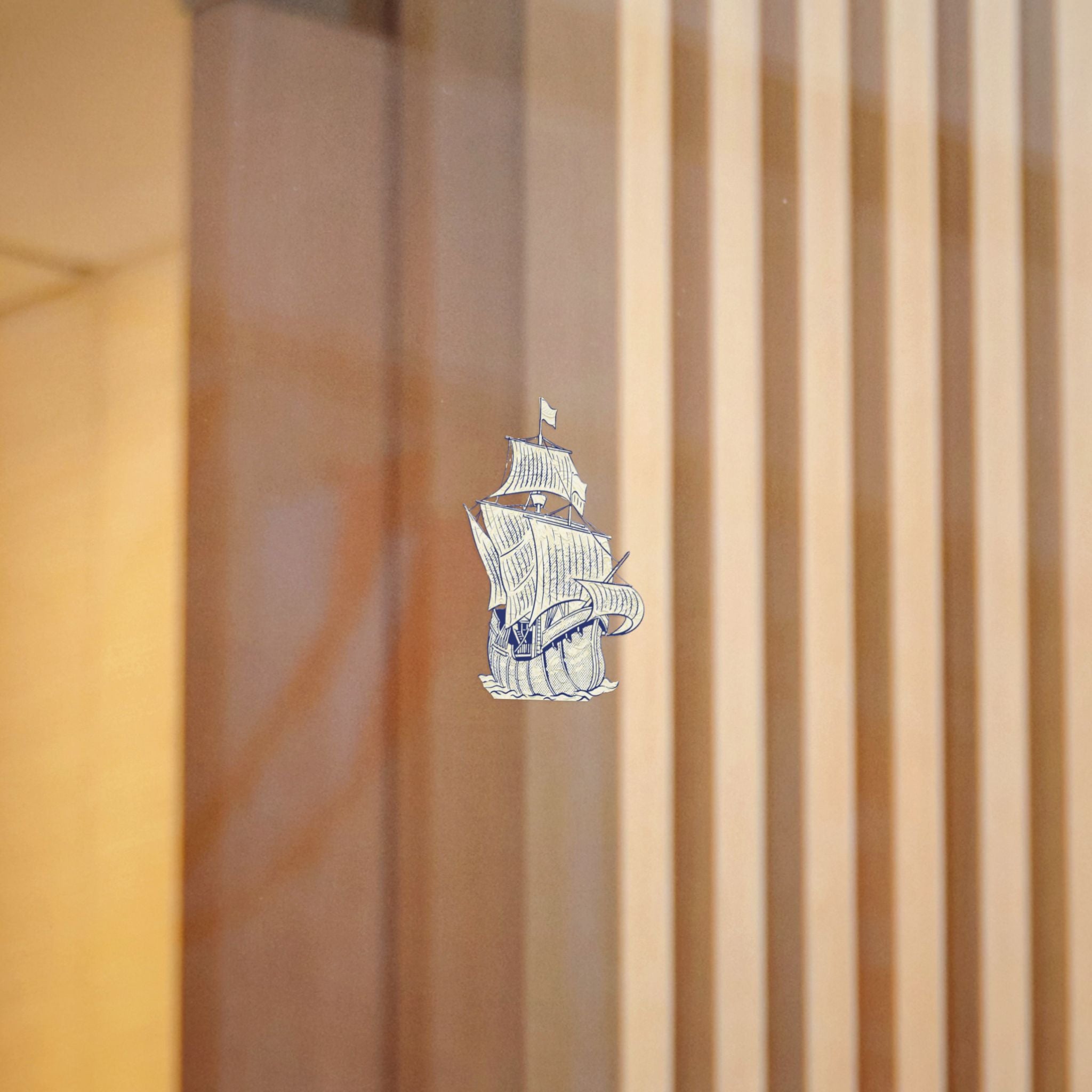 Phantom Yacht Die-Cut Stickers, (DTF)