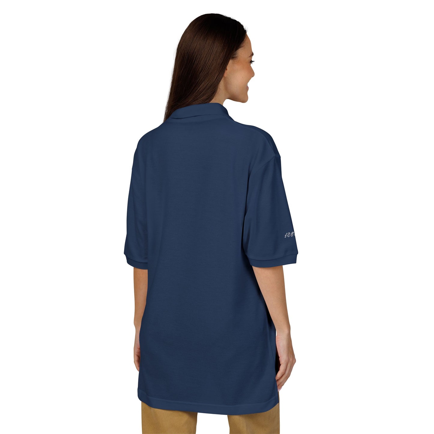 The PYC Embroidered Polo