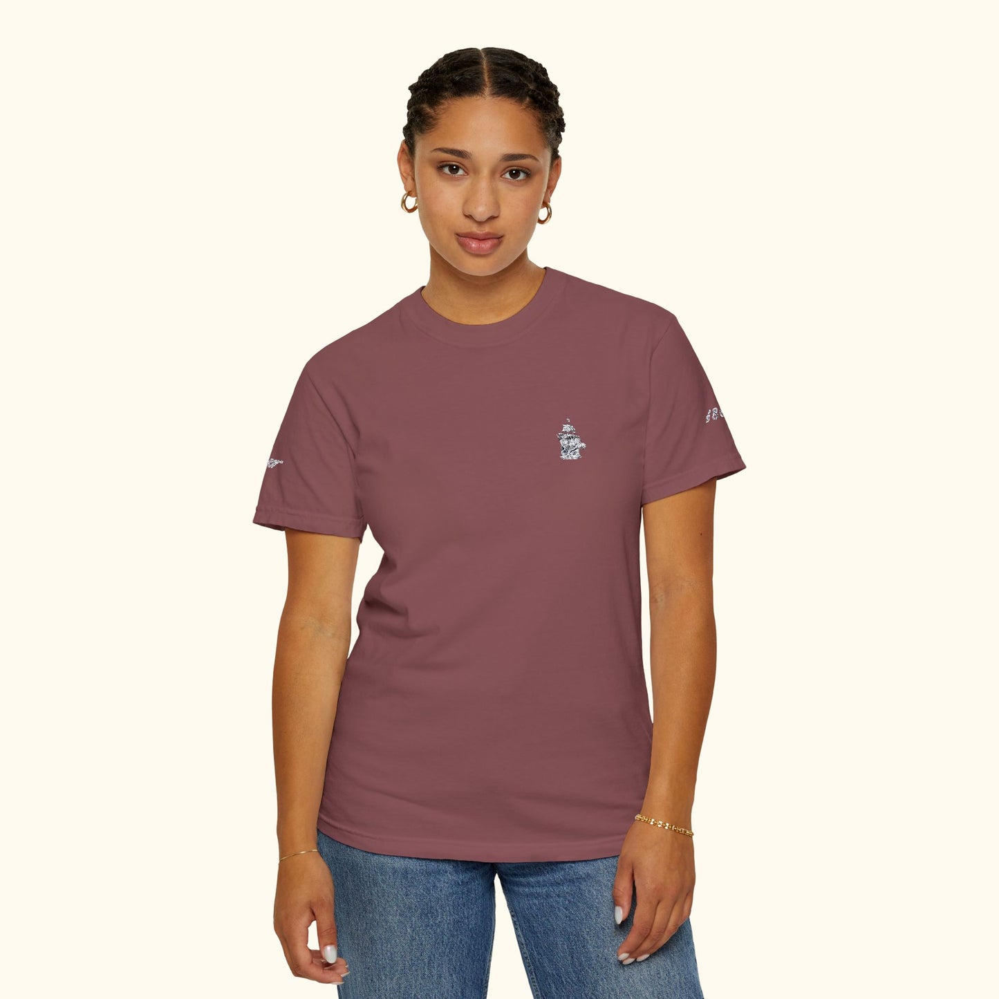 The PYC Embroidered Tee