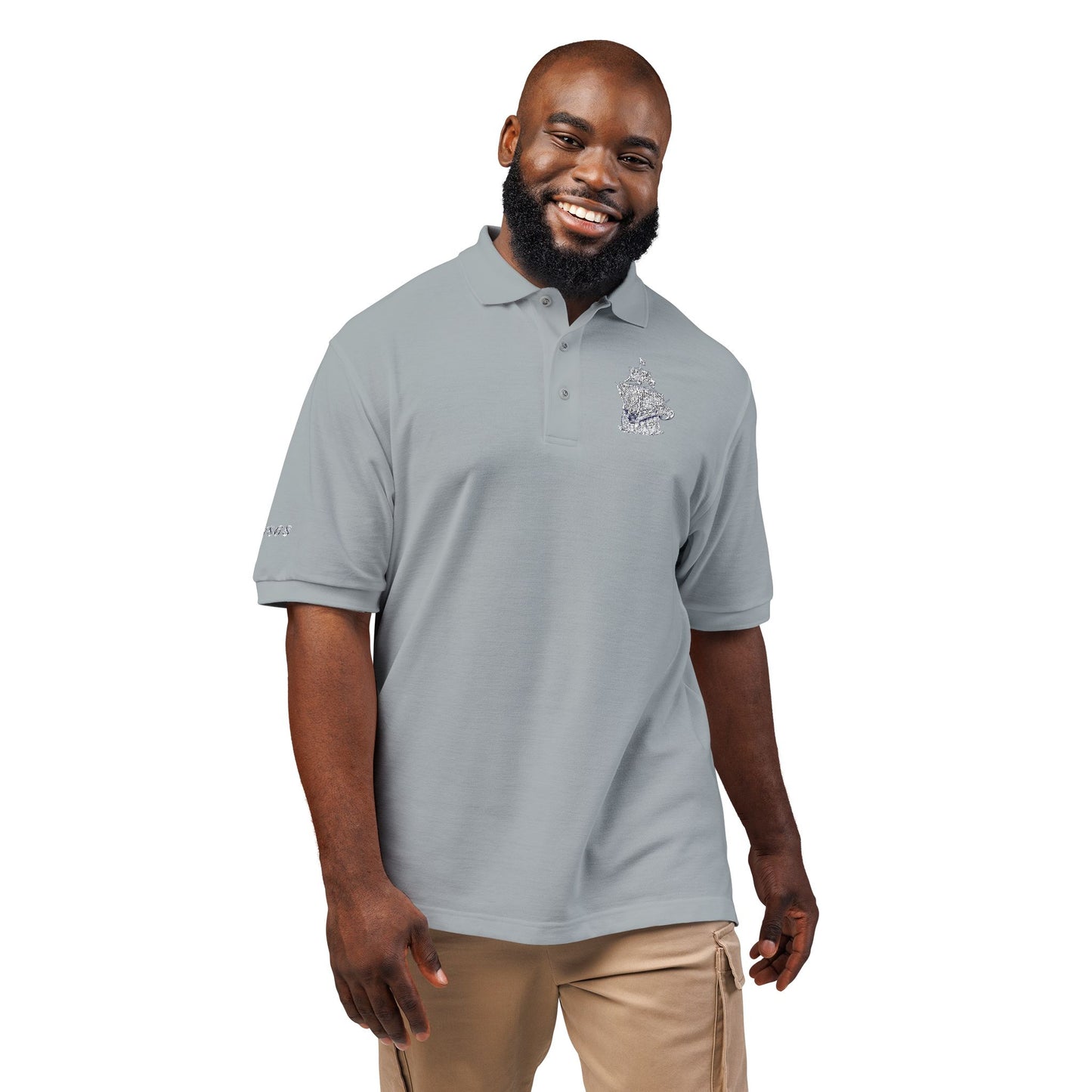 The PYC Embroidered Polo