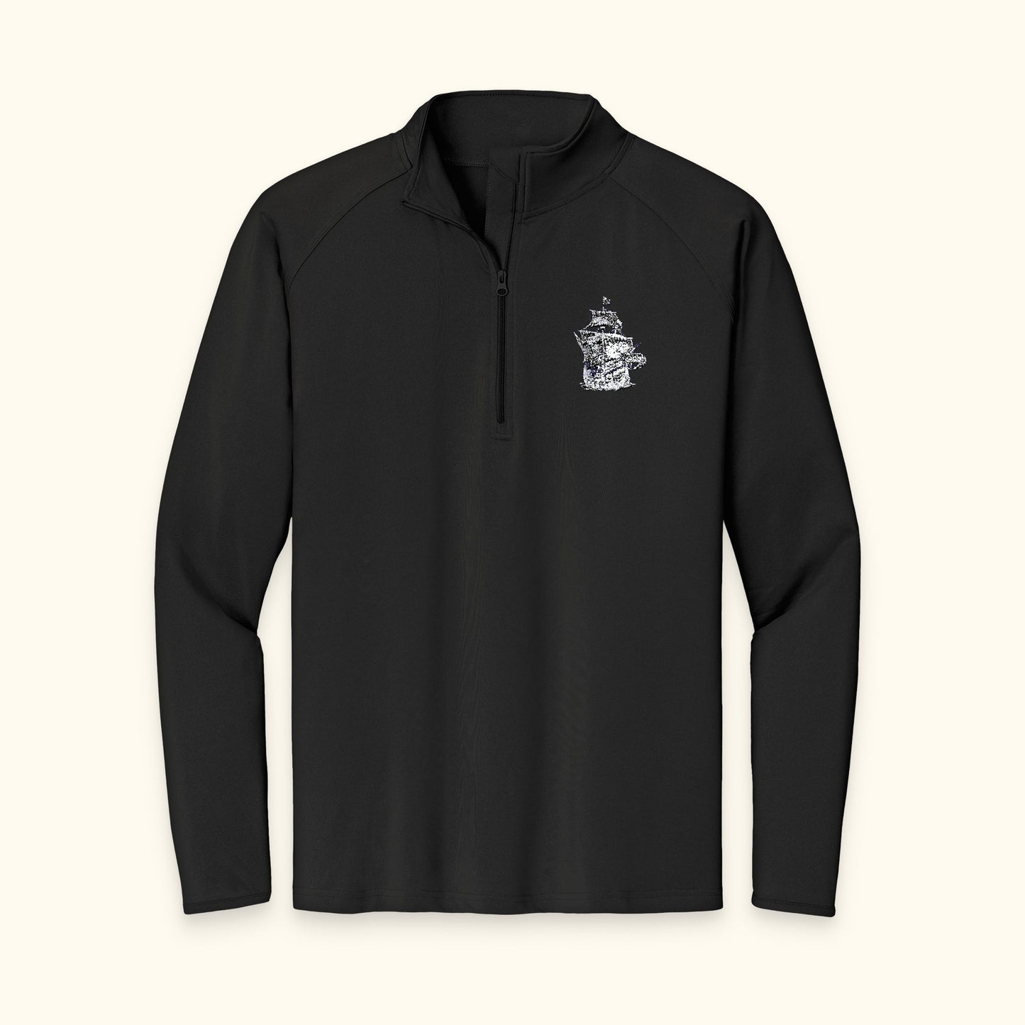 The PYC Embroidered Quarter-Zip