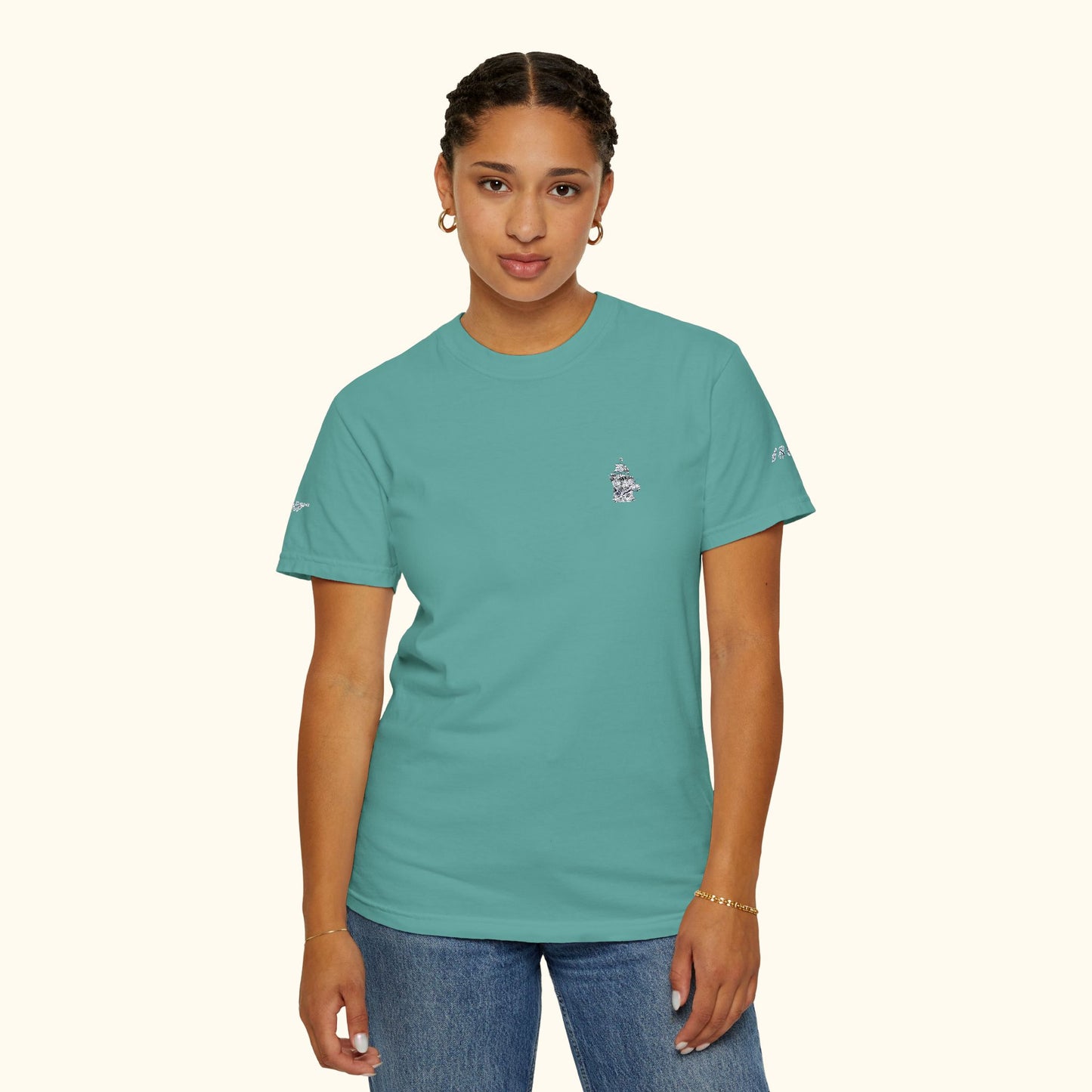The PYC Embroidered Tee