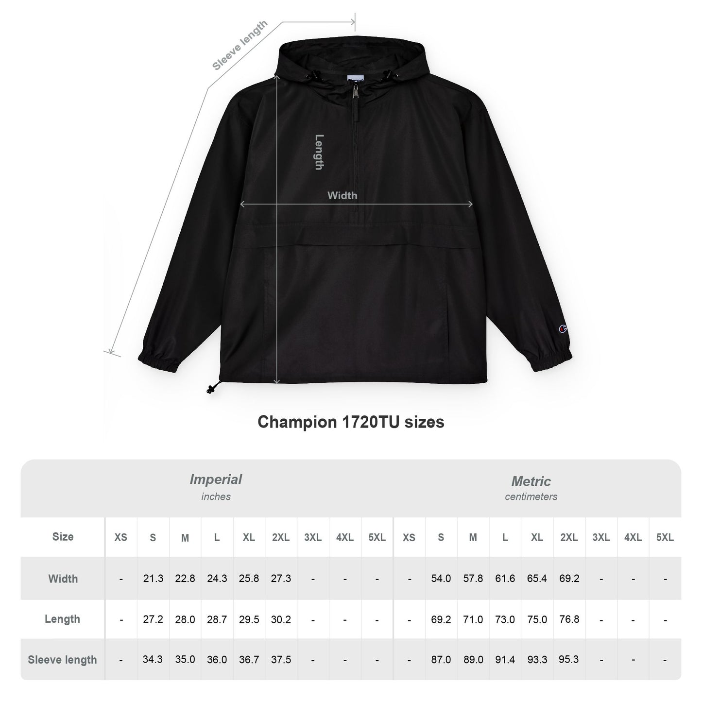 The PYC Embroidered Deck Windbreaker