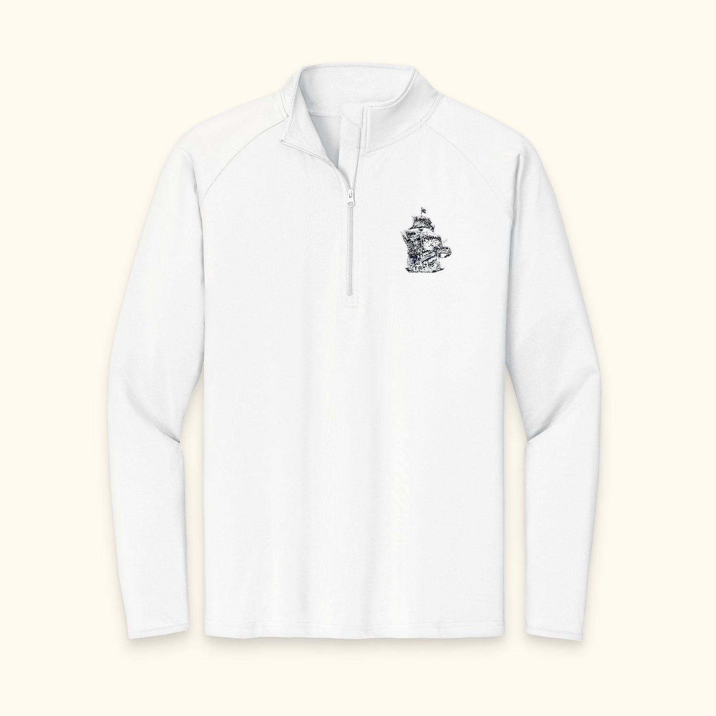 The PYC Embroidered Quarter-Zip