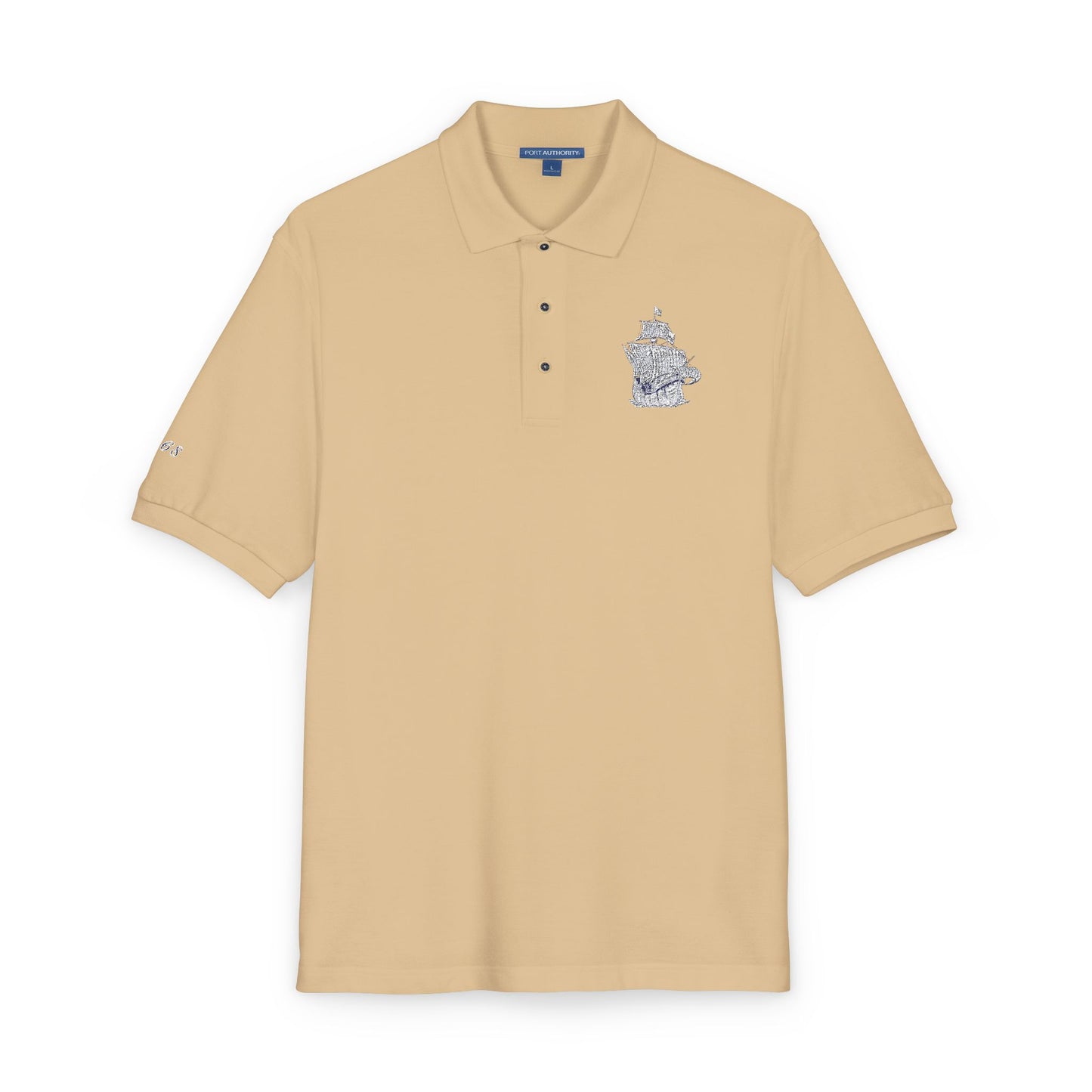 The PYC Embroidered Polo