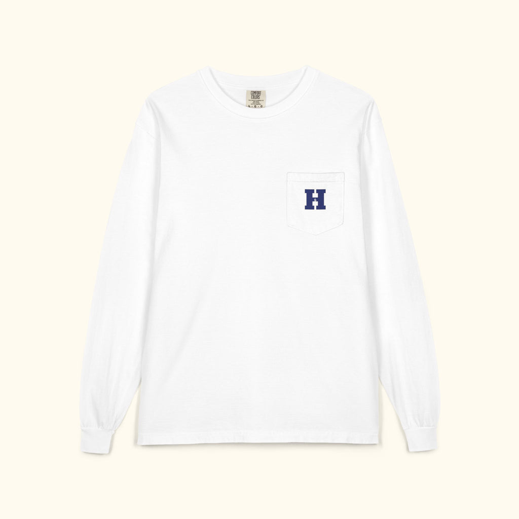 Unisex Long Sleeve Pocket T-Shirt