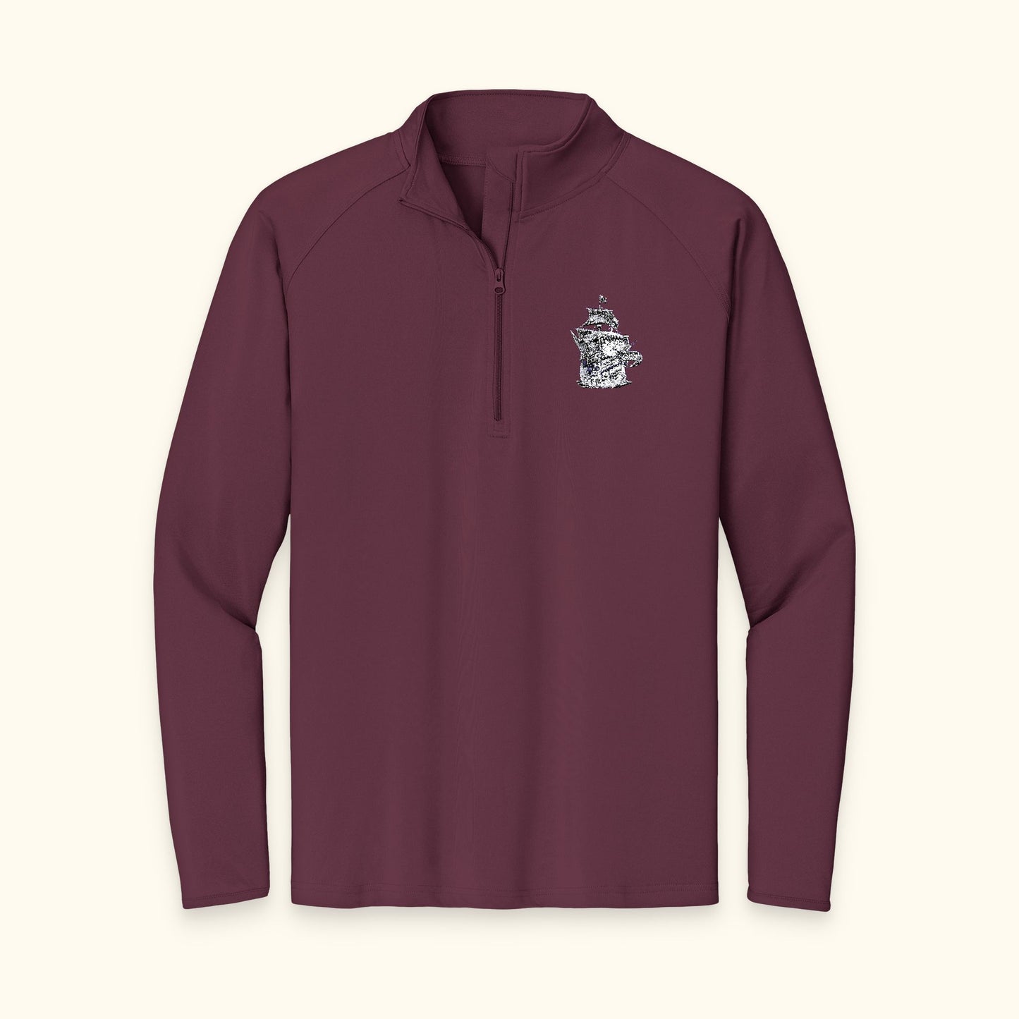 The PYC Embroidered Quarter-Zip