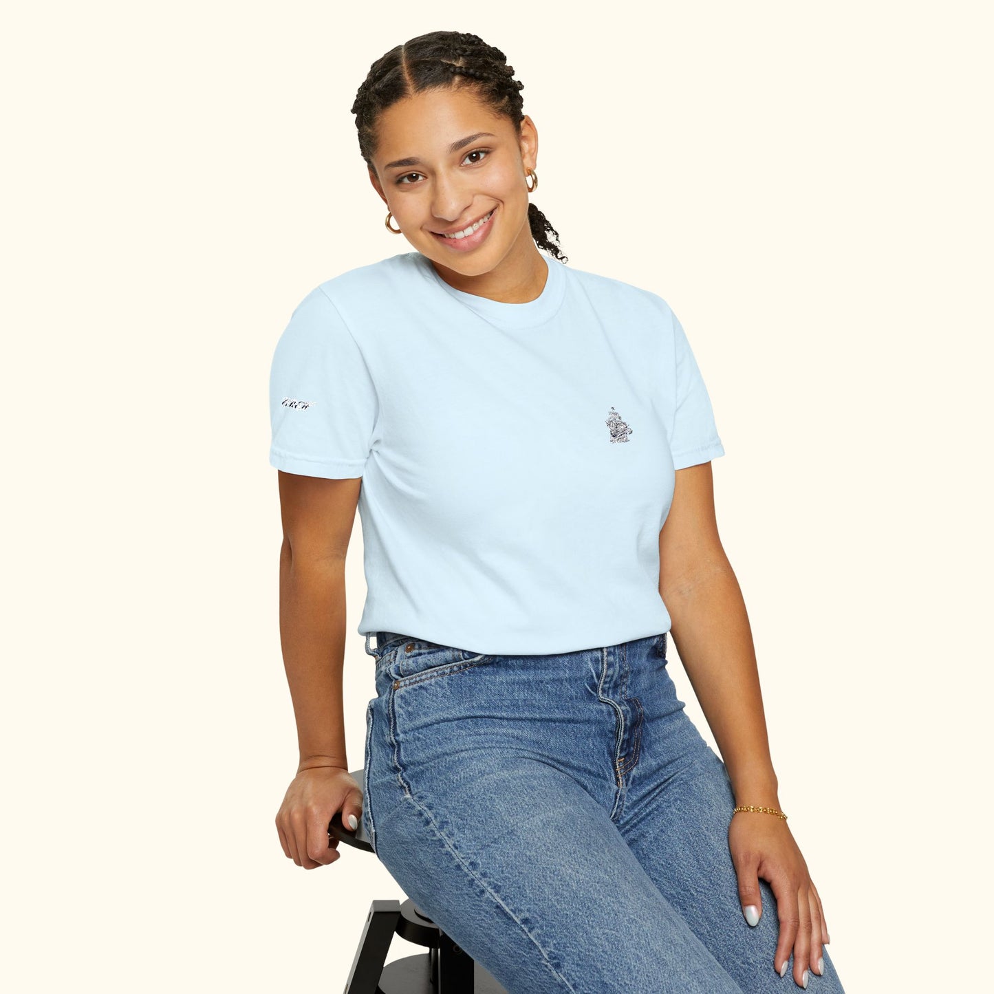 The PYC Embroidered Tee