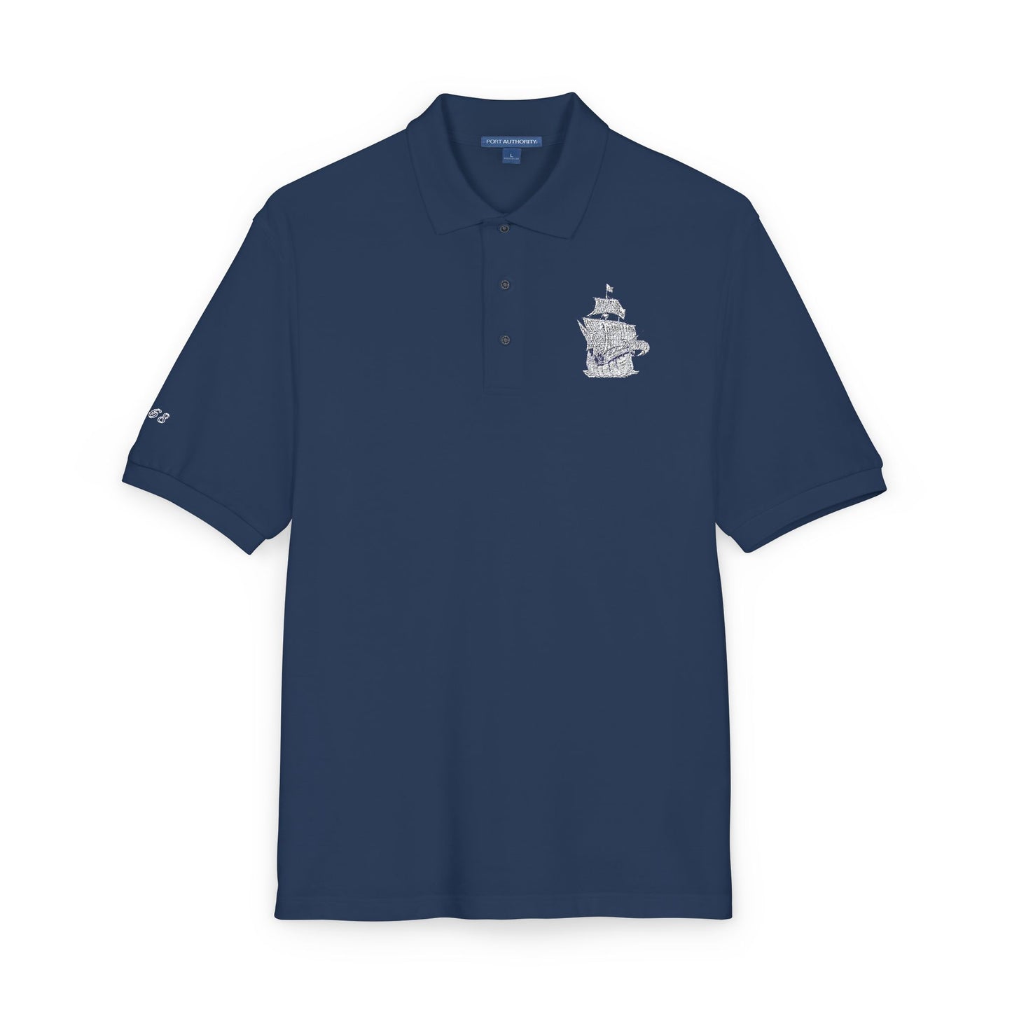 The PYC Embroidered Polo