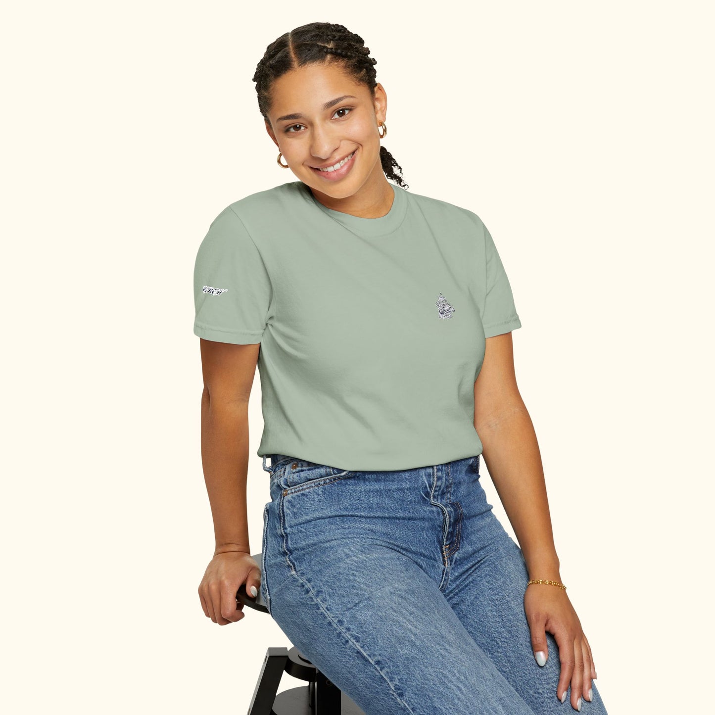 The PYC Embroidered Tee