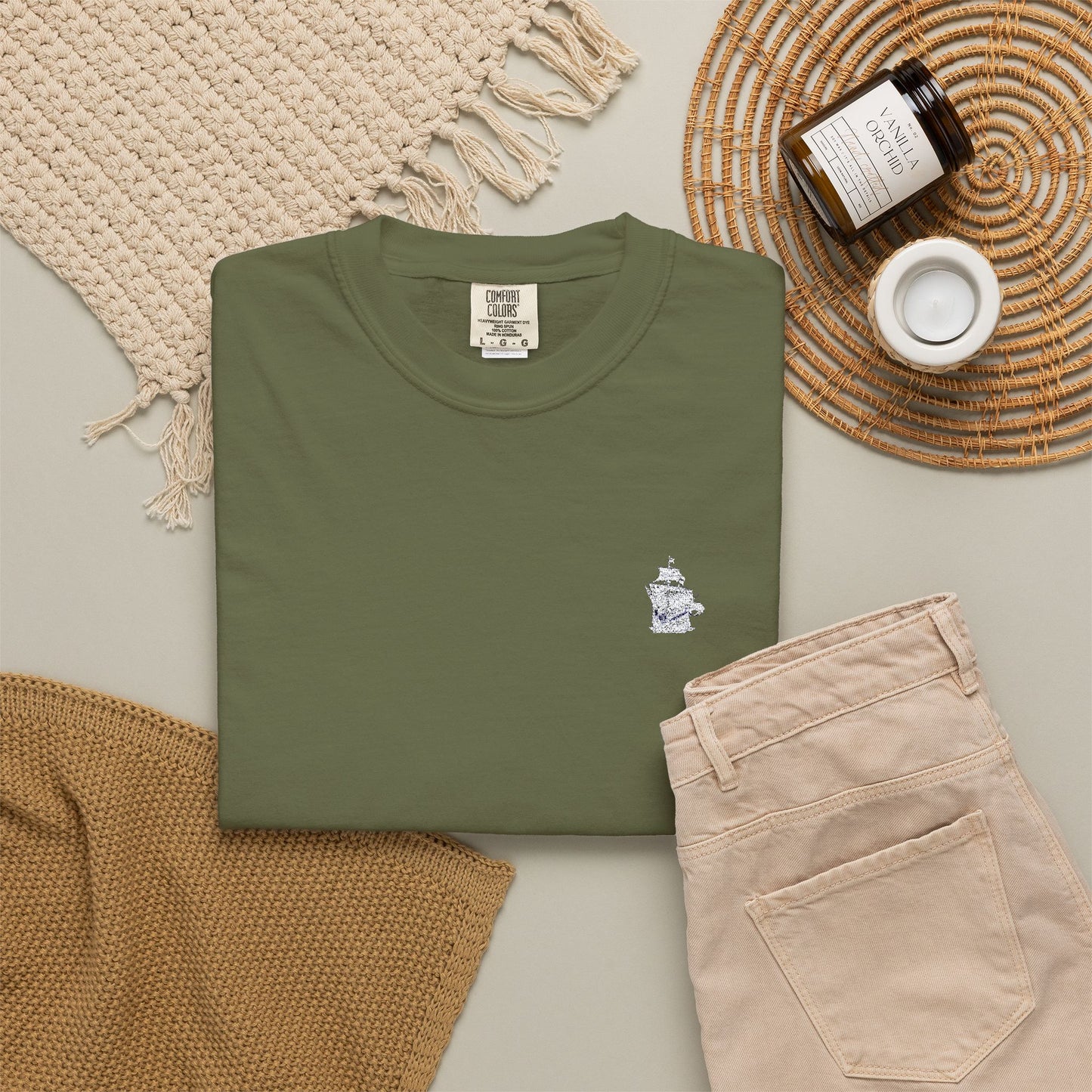 The PYC Embroidered Tee